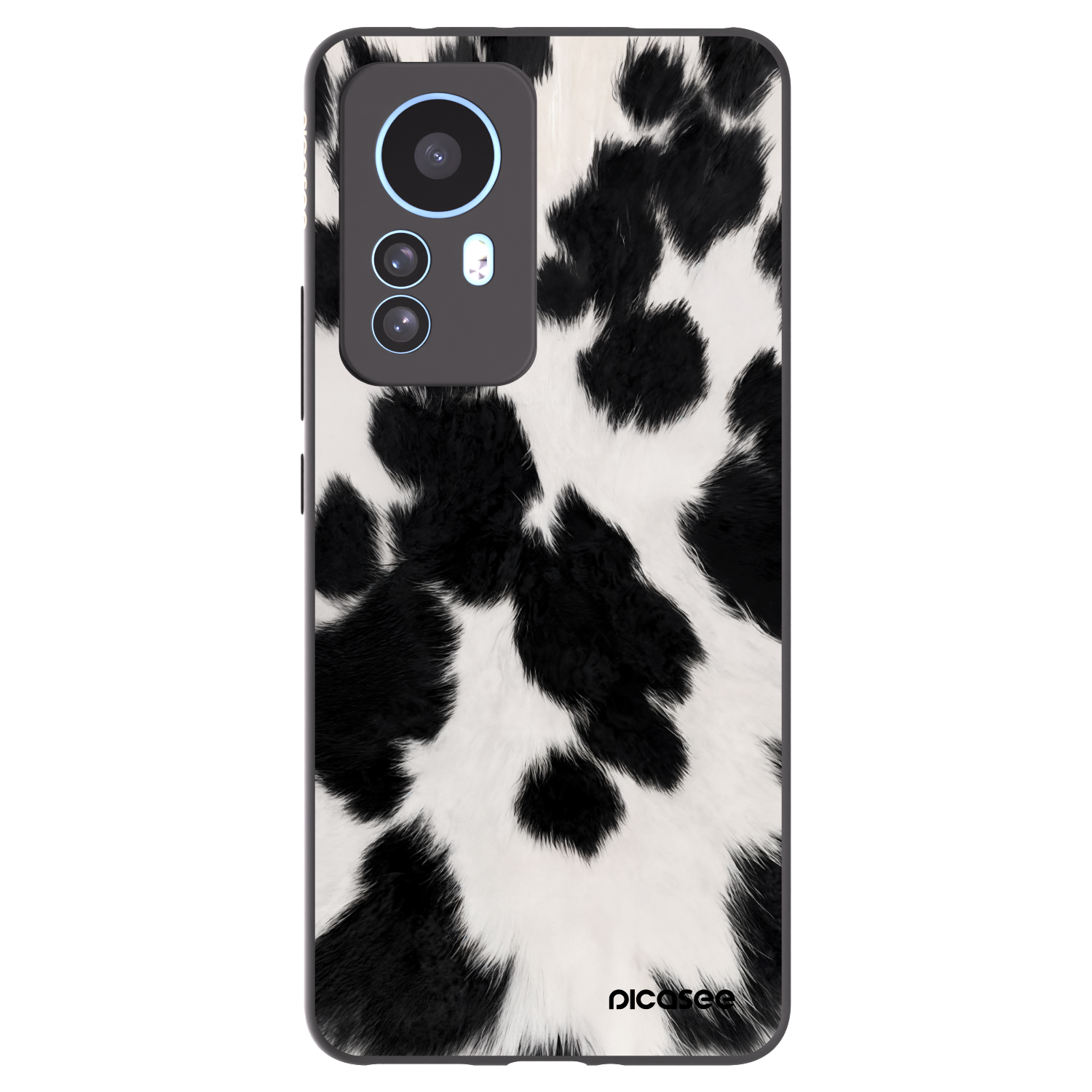 Picasee Xiaomi 12T Pro Hülle - Schwarzes Silikon - Black Moo