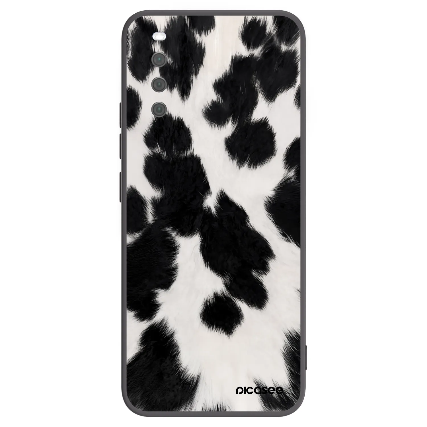 Picasee Sony Xperia 10 III Hülle - Schwarzes Silikon - Black Moo