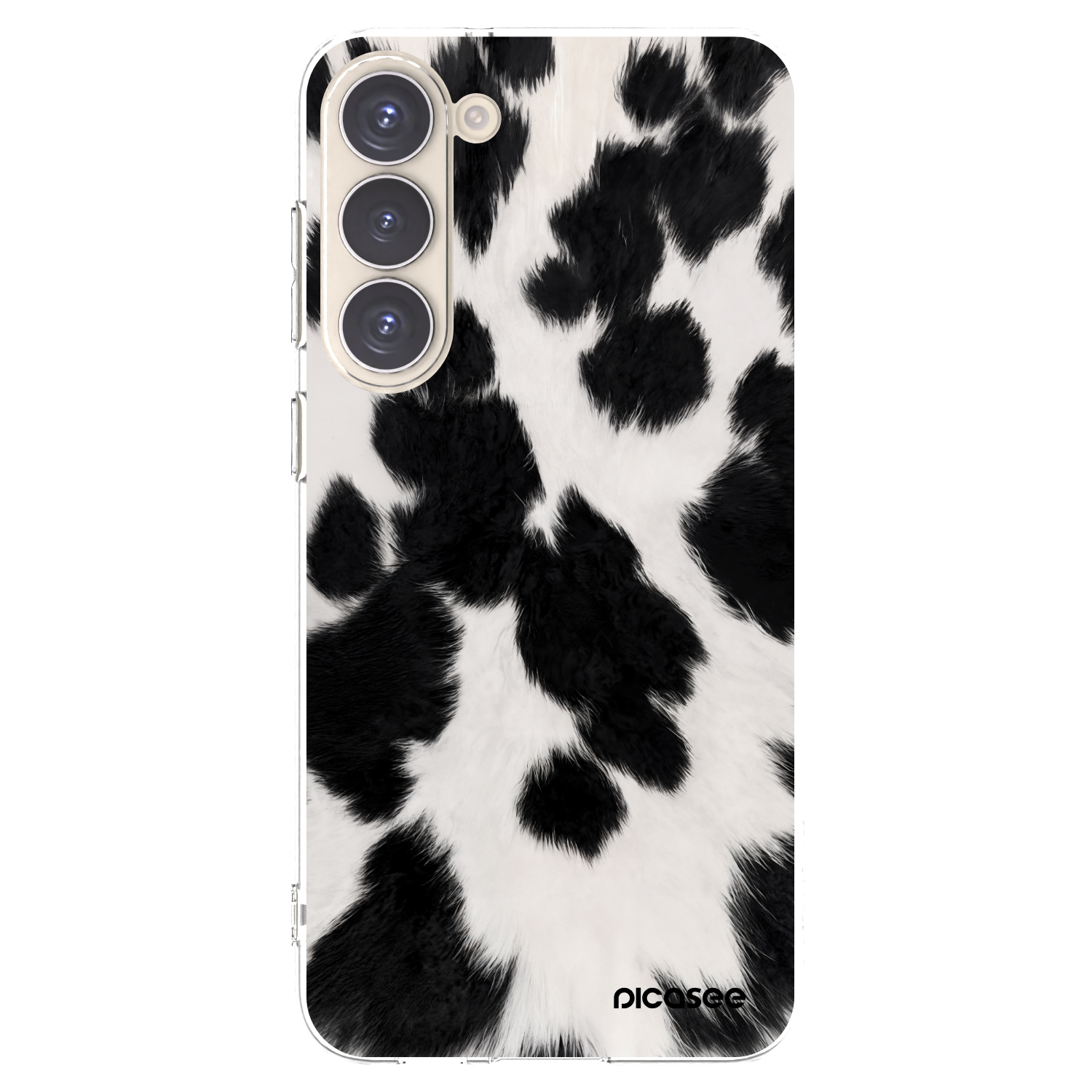 Picasee Samsung Galaxy S23+ 5G Hülle - Transparentes Silikon - Black Moo