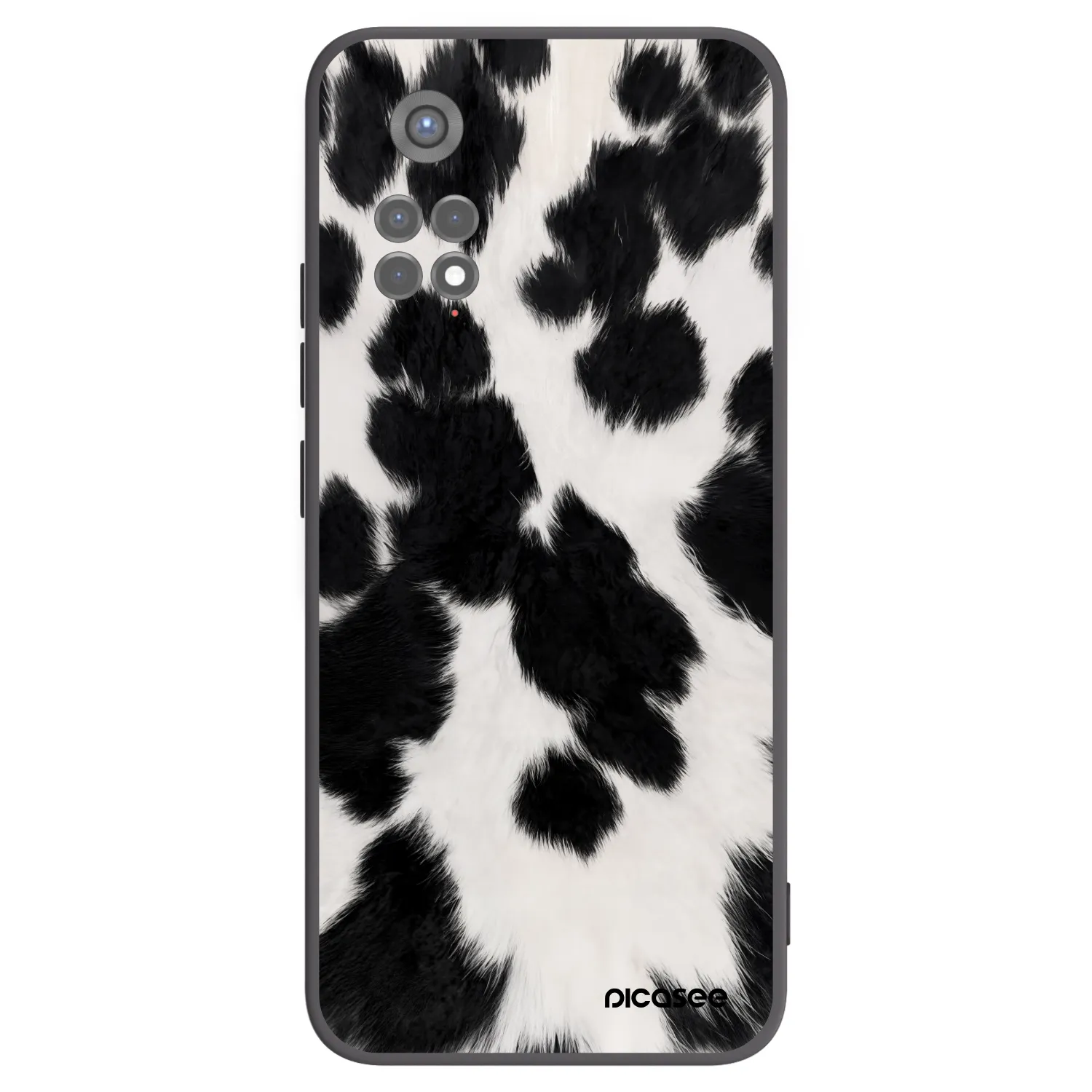 Picasee Xiaomi Redmi Note 11S 5G Hülle - Schwarzes Silikon - Black Moo