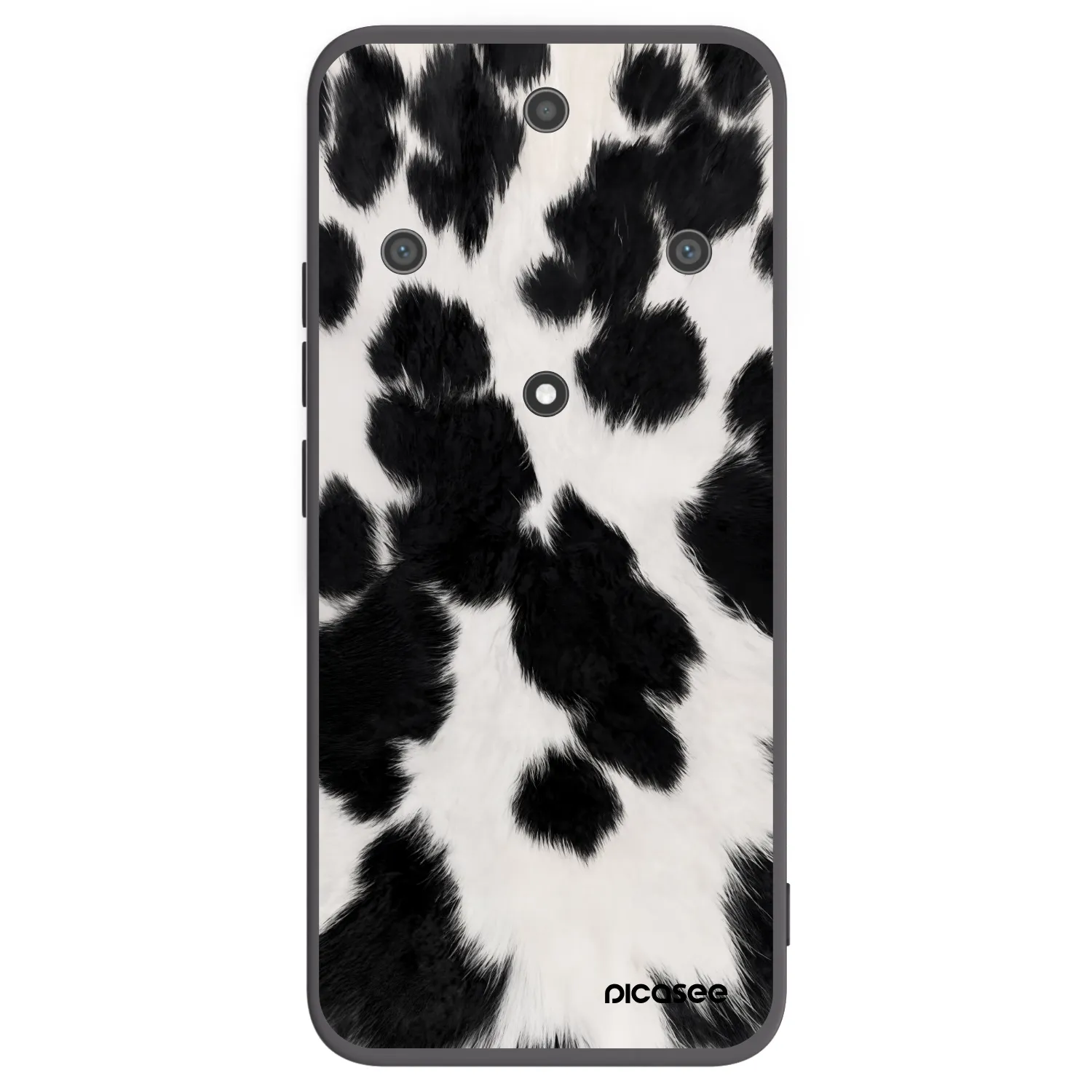 Picasee Honor Magic5 Lite 5G Hülle - Schwarzes Silikon - Black Moo