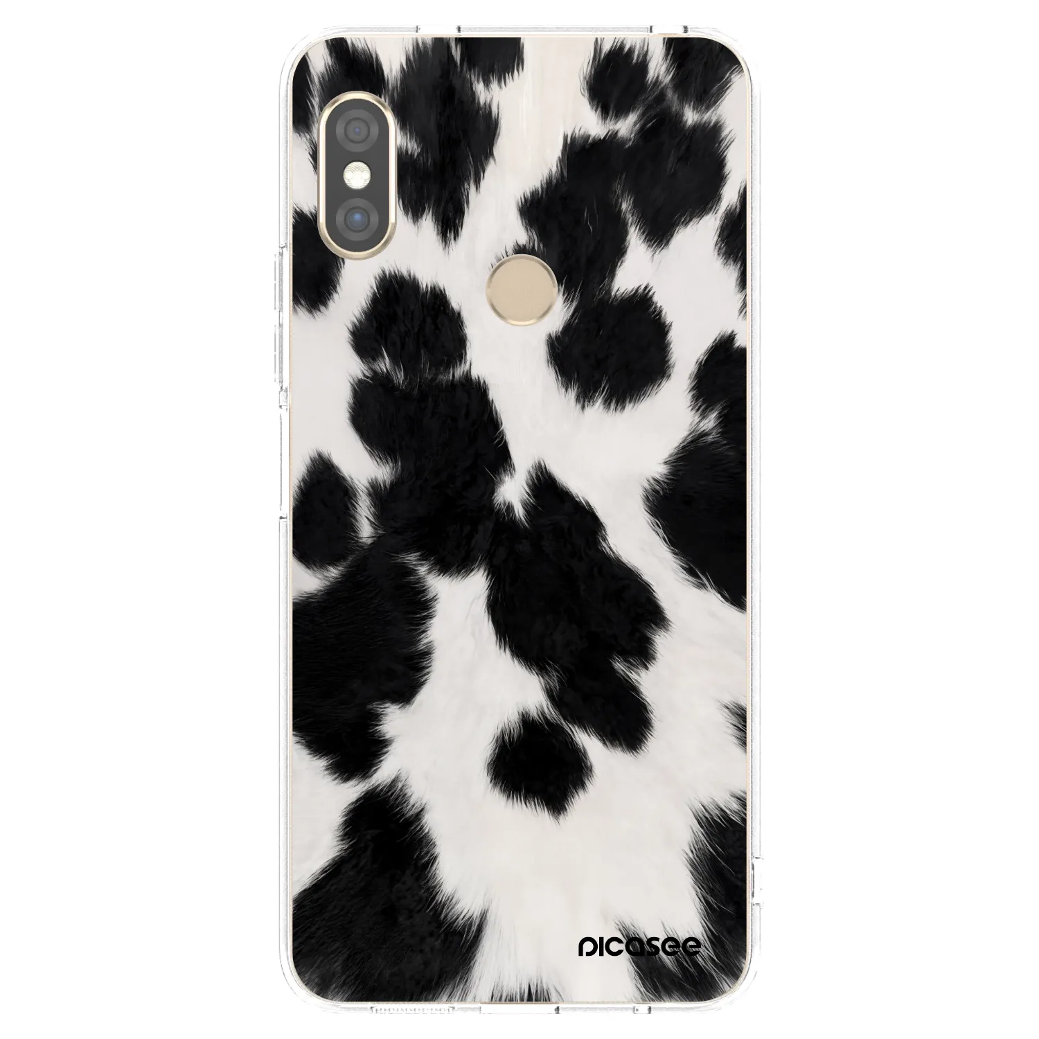 Picasee Xiaomi Redmi Note 5 Global Hülle - Transparentes Silikon - Black Moo