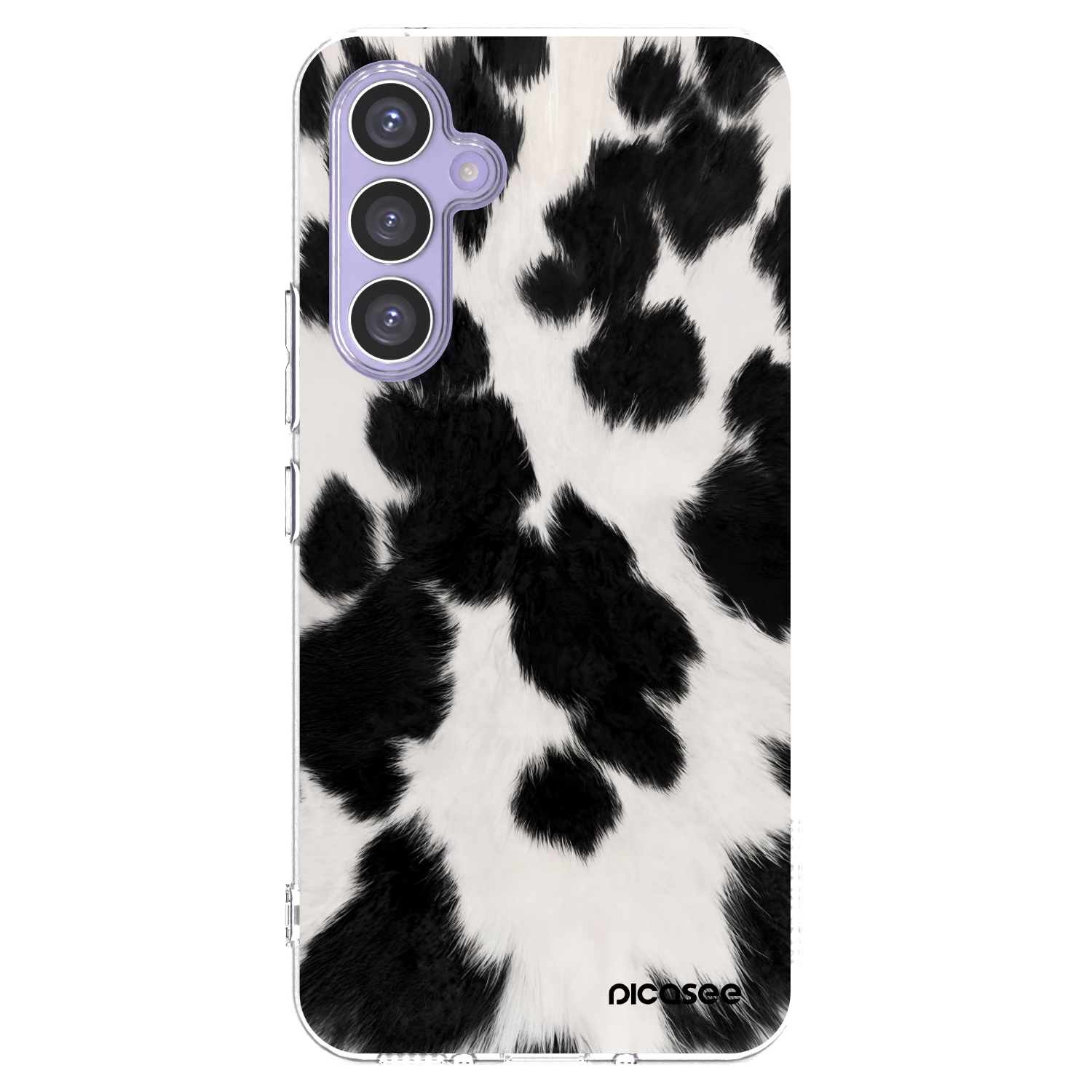 Picasee Samsung Galaxy A54 5G A546B Hülle - Transparentes Silikon - Black Moo