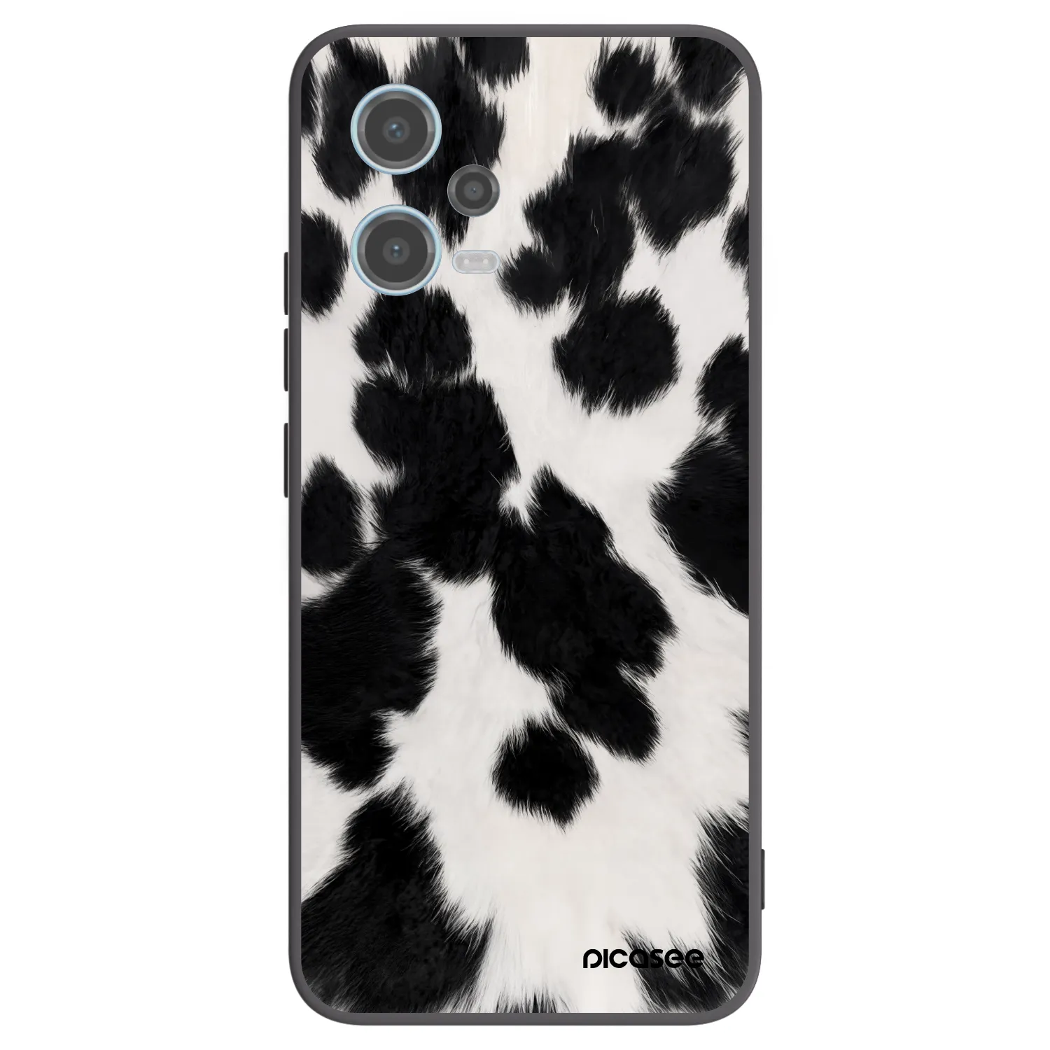 Picasee Xiaomi Redmi Note 12 5G Hülle - Schwarzes Silikon - Black Moo