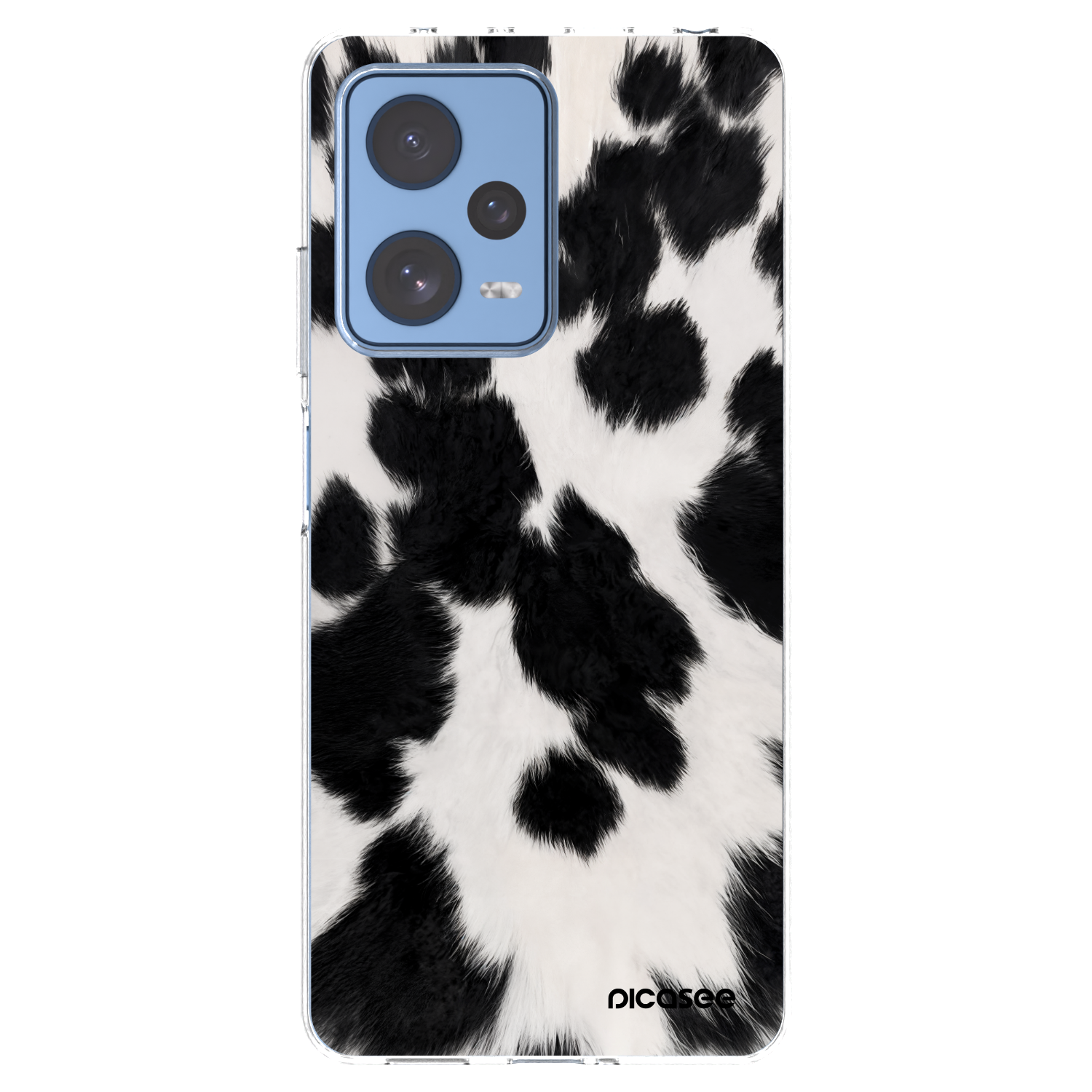 Picasee Xiaomi Redmi Note 12 Pro 5G Hülle - Transparentes Silikon - Black Moo
