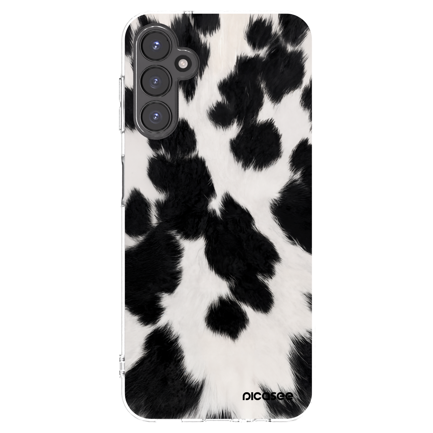 Picasee Samsung Galaxy A14 4G A145R Hülle - Transparentes Silikon - Black Moo