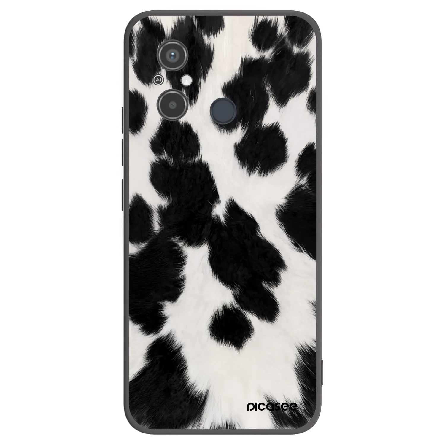 Picasee Xiaomi Redmi 12C Hülle - Schwarzes Silikon - Black Moo