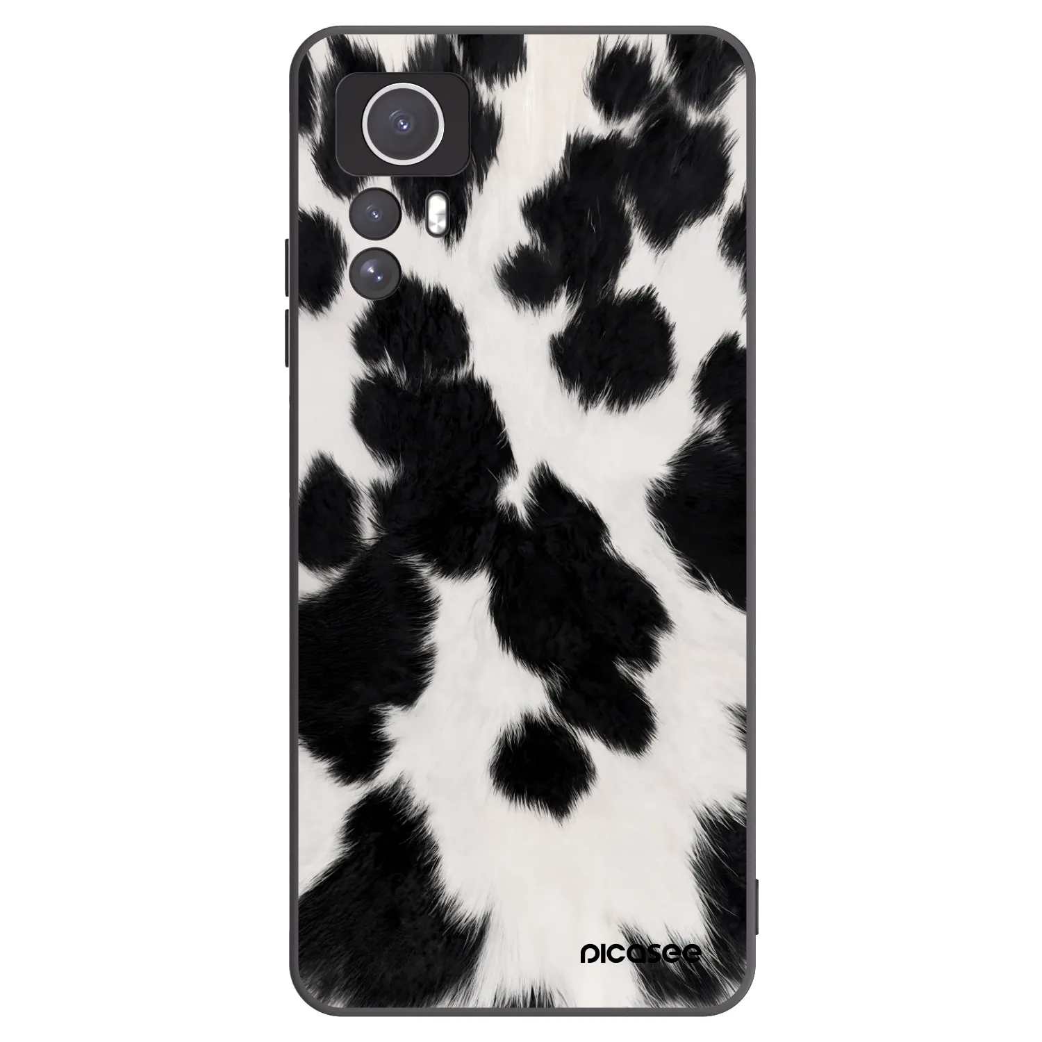 Picasee Xiaomi Redmi Note 12S Hülle - Schwarzes Silikon - Black Moo