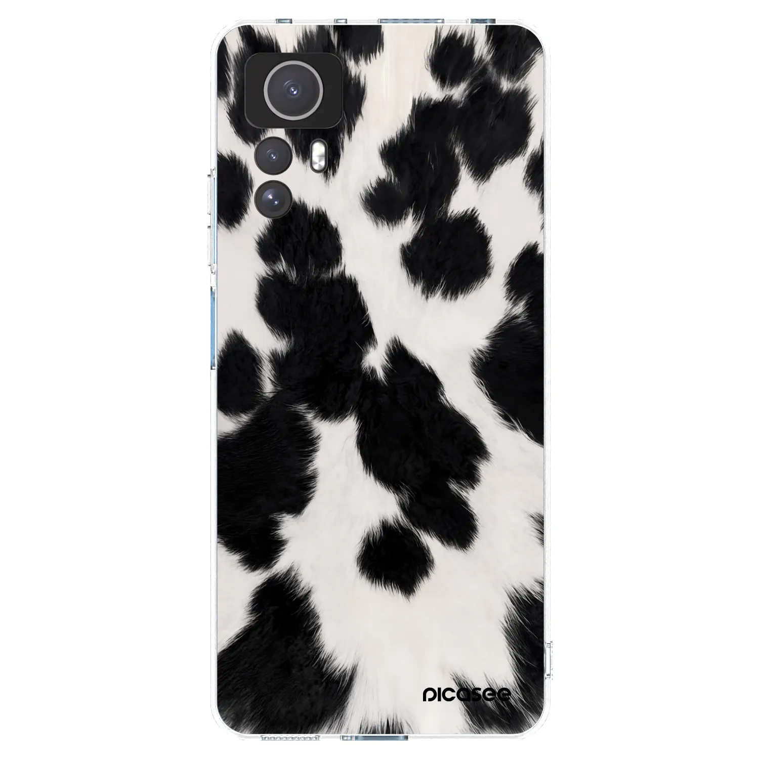 Picasee Xiaomi Redmi Note 12S Hülle - Transparentes Silikon - Black Moo