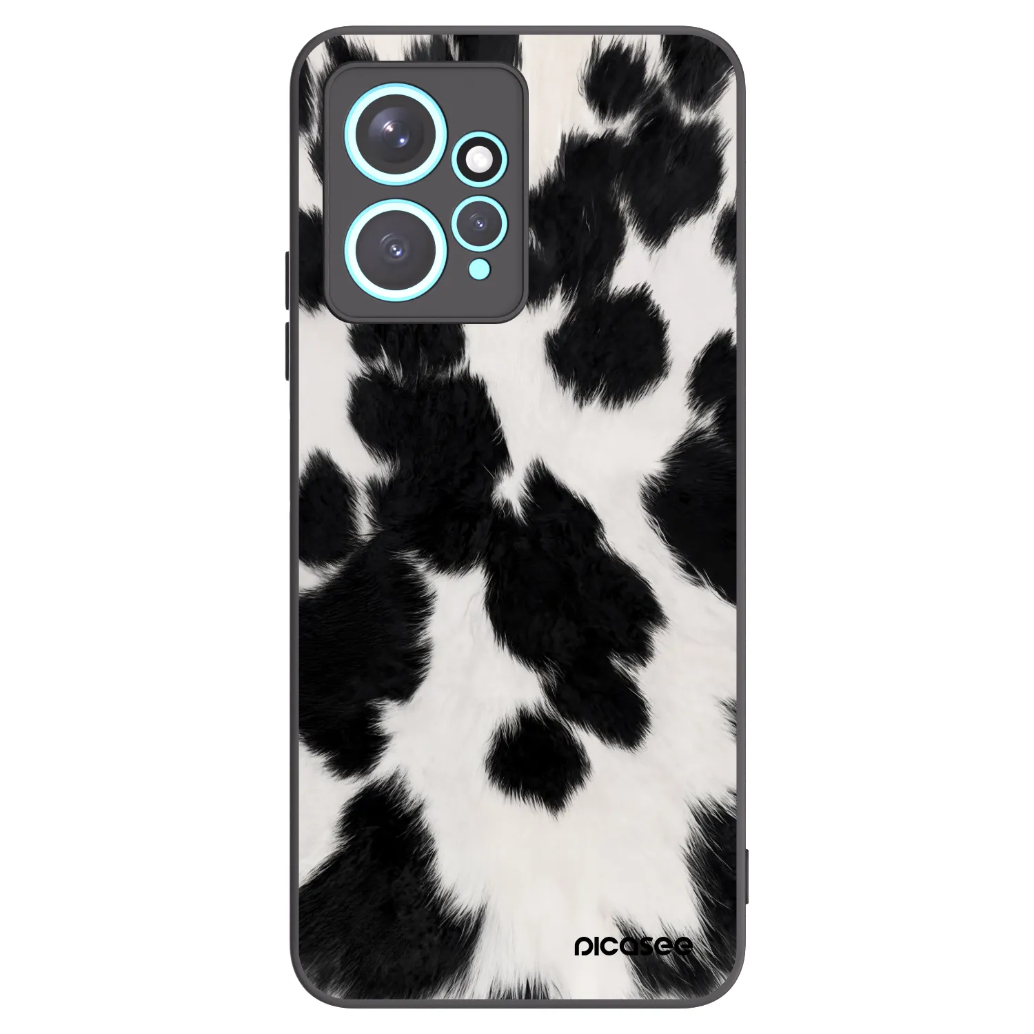 Picasee Xiaomi Redmi Note 12 4G Hülle - Schwarzes Silikon - Black Moo