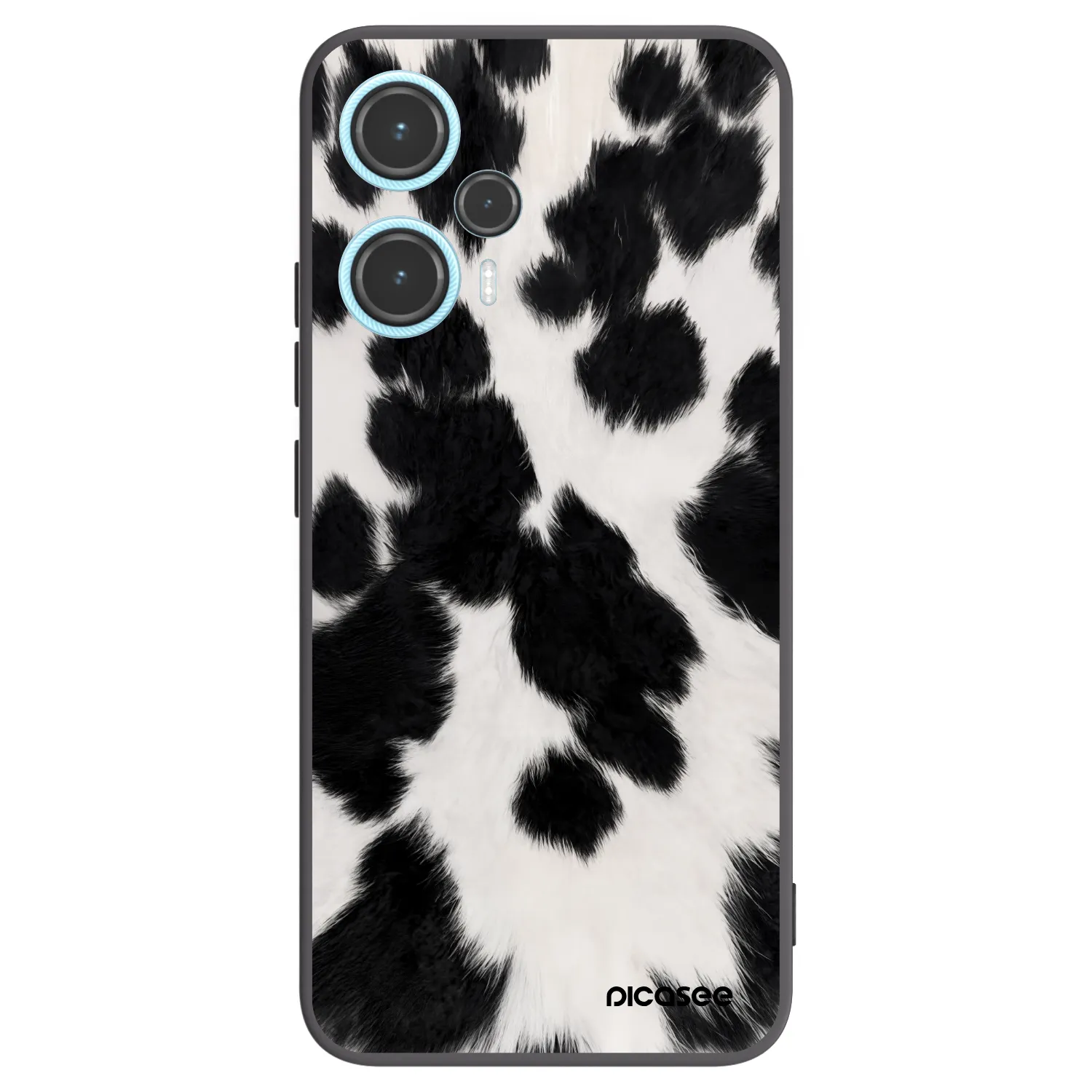 Picasee Xiaomi Poco F5 Hülle - Schwarzes Silikon - Black Moo