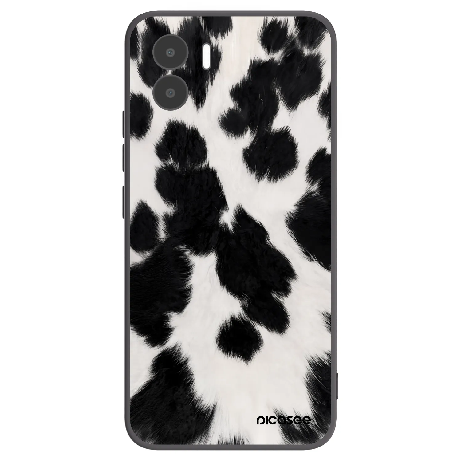 Picasee Xiaomi Redmi A2 Hülle - Schwarzes Silikon - Black Moo