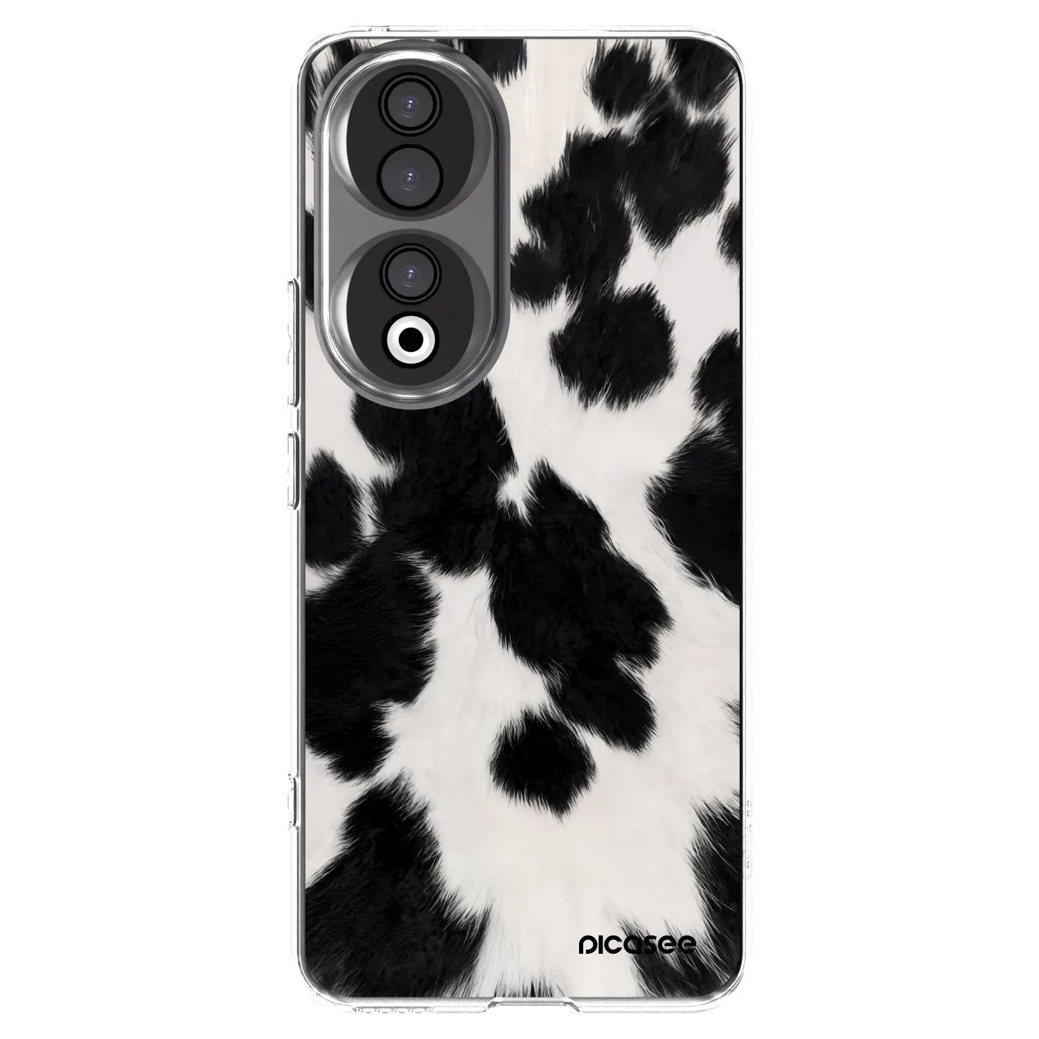 Picasee Honor 90 5G Hülle - Transparentes Silikon - Black Moo