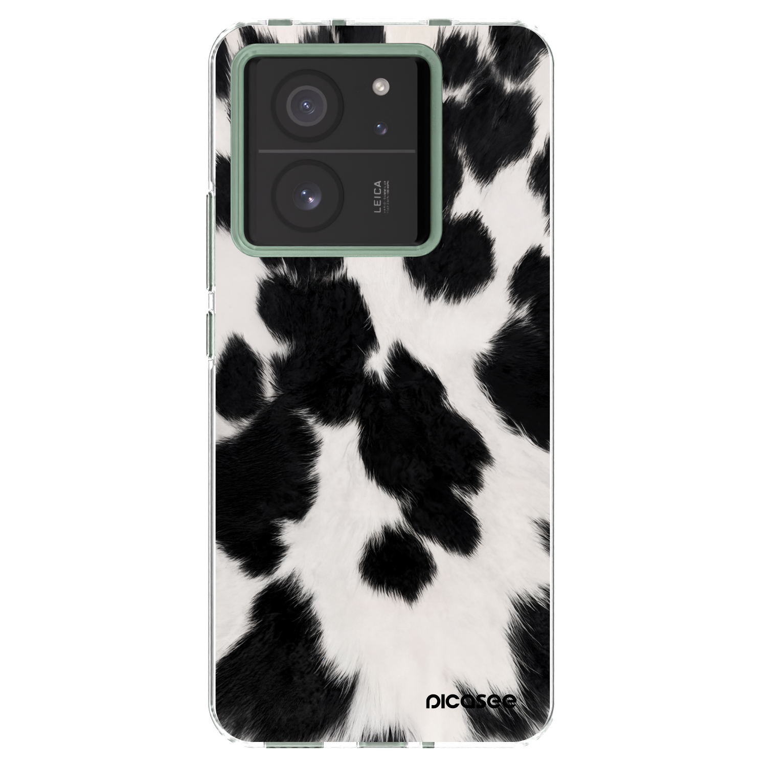 Picasee Xiaomi 13T Hülle - Transparentes Silikon - Black Moo
