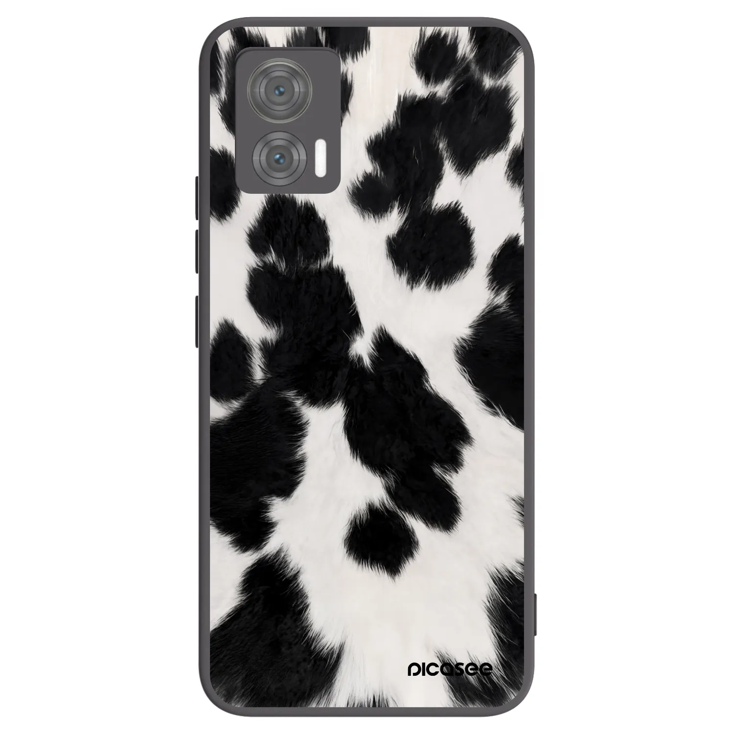 Picasee Motorola Edge 30 Neo Hülle - Schwarzes Silikon - Black Moo