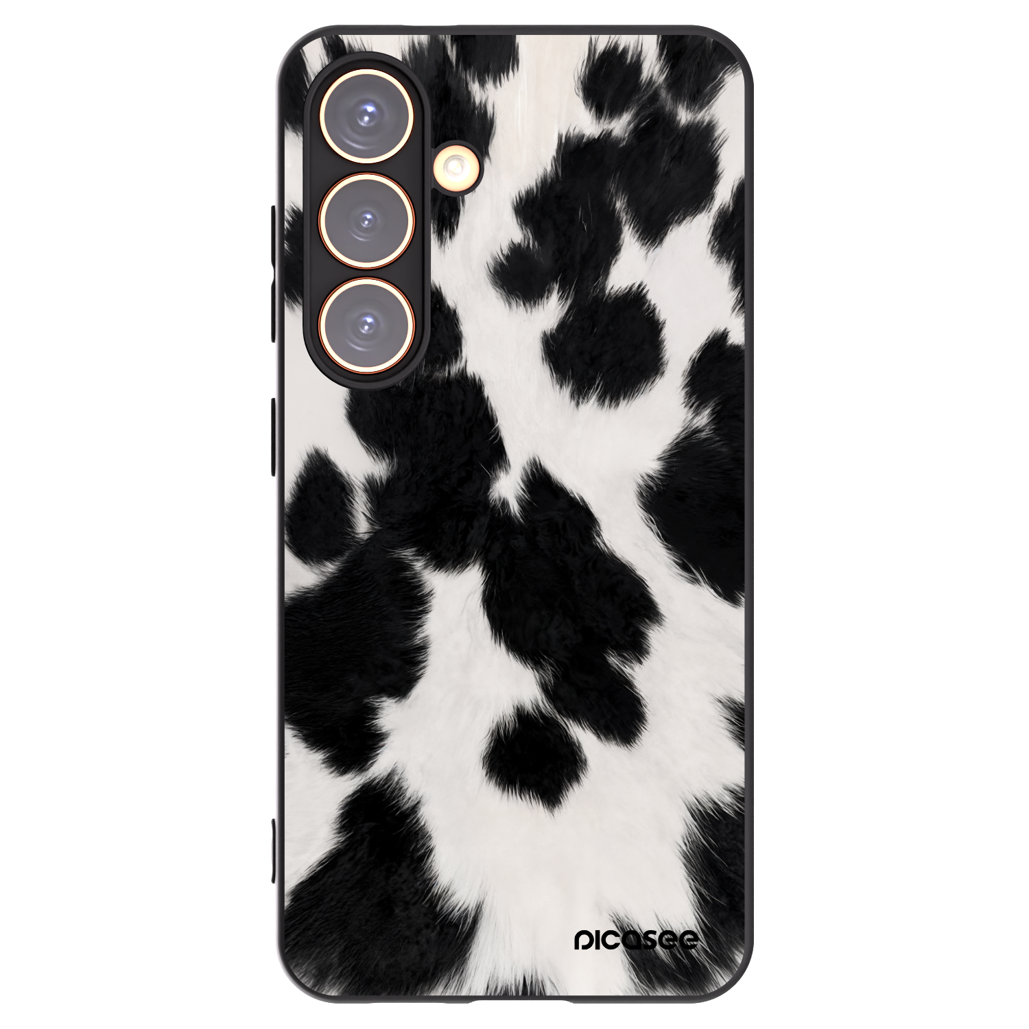 Picasee Samsung Galaxy S24 S921B 5G Hülle - Schwarzes Silikon - Black Moo