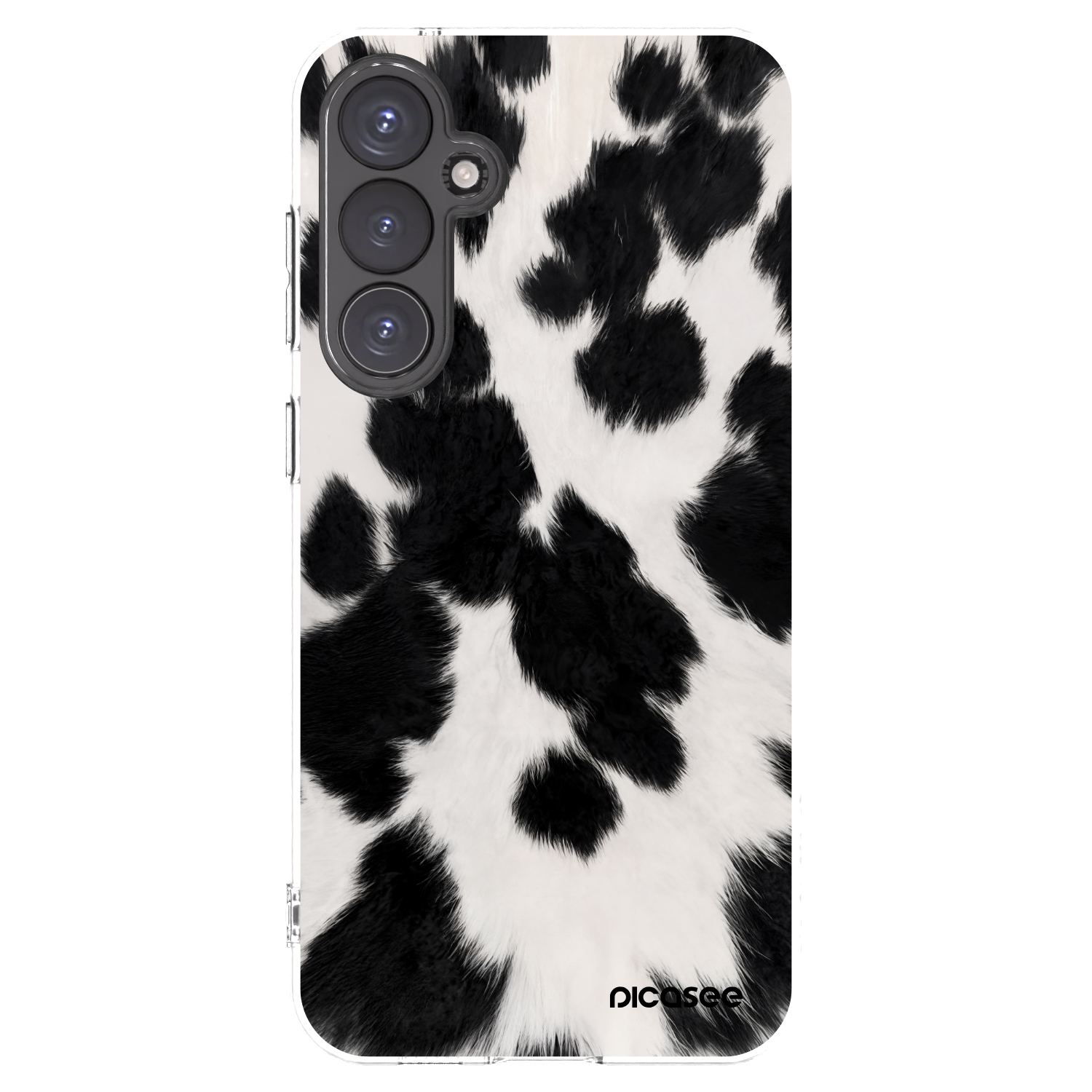 Picasee Samsung Galaxy S23 FE S711B Hülle - Transparentes Silikon - Black Moo