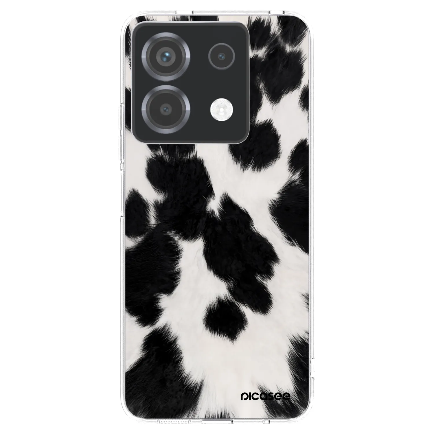 Picasee Xiaomi Poco X6 Hülle - Transparentes Silikon - Black Moo