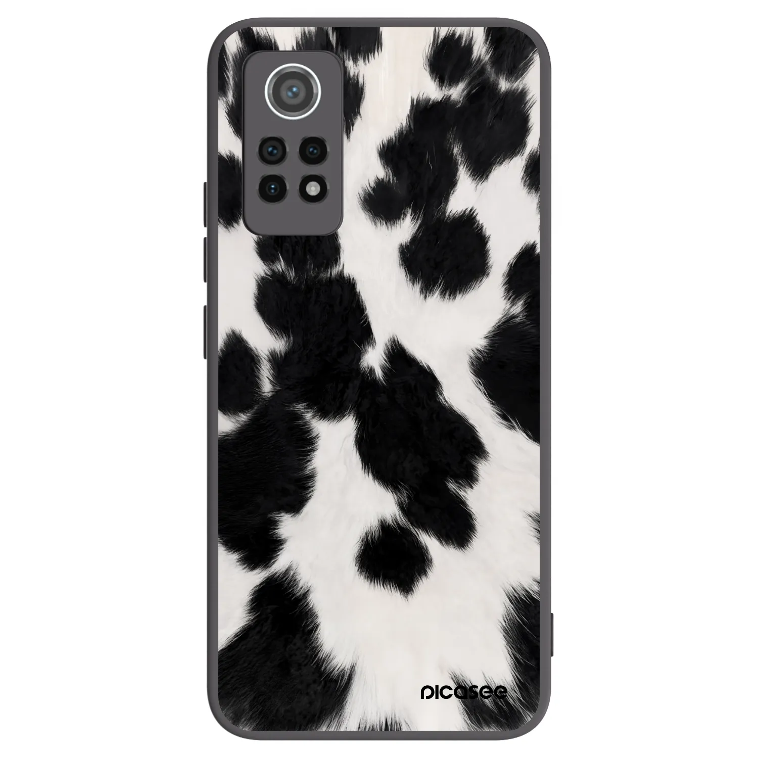Picasee Xiaomi Redmi Note 12 Pro 4G Hülle - Schwarzes Silikon - Black Moo