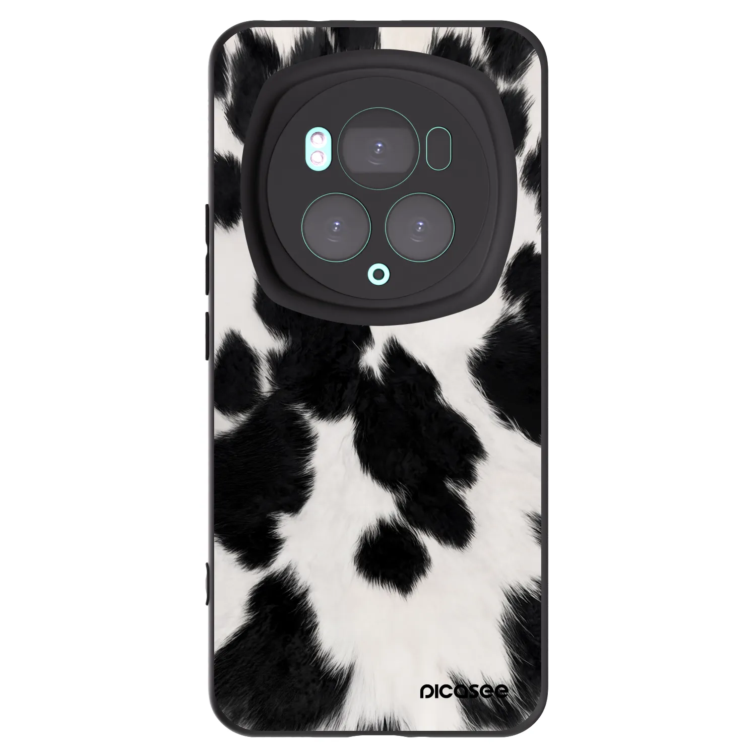 Picasee Honor Magic6 Pro Hülle - Schwarzes Silikon - Black Moo
