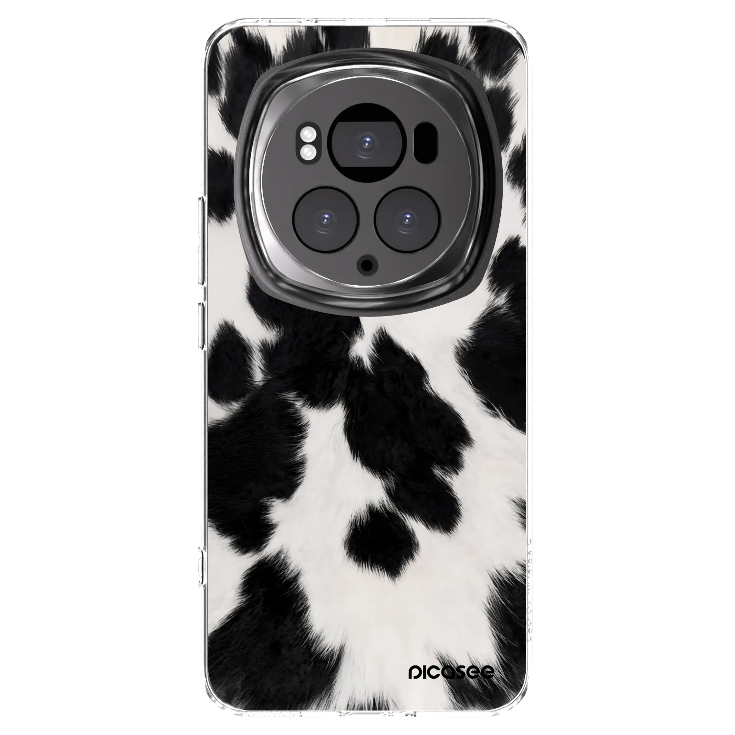 Picasee Honor Magic6 Pro Hülle - Transparentes Silikon - Black Moo