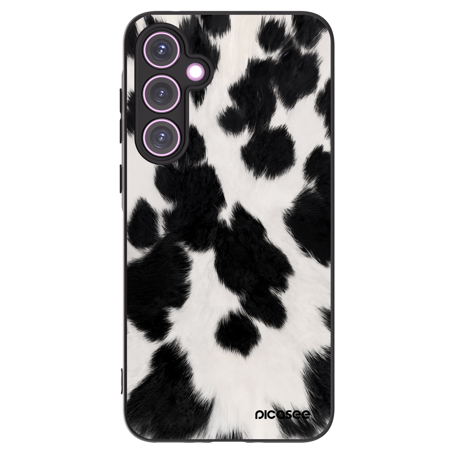 Picasee Samsung Galaxy A35 5G A356B Hülle - Schwarzes Silikon - Black Moo