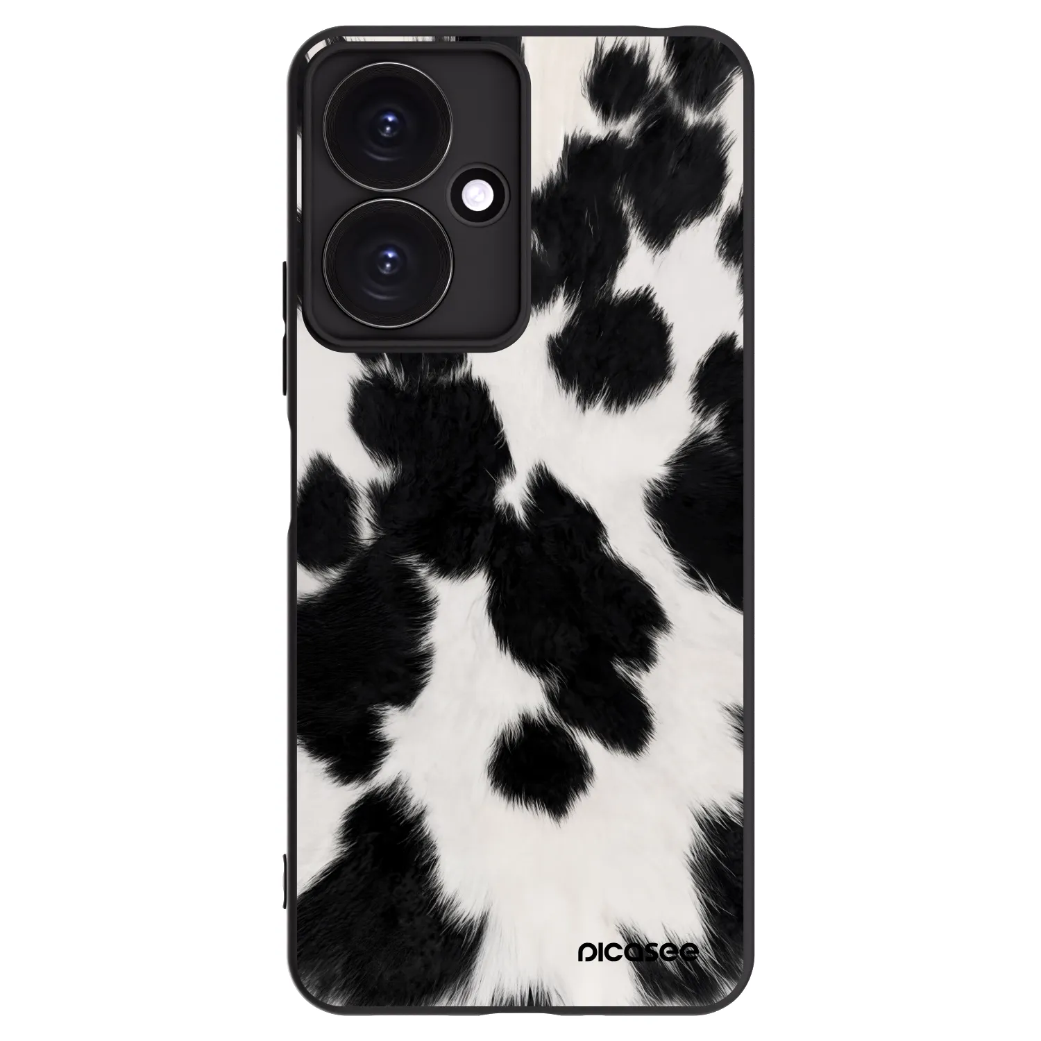 Picasee Xiaomi Redmi 13C 5G Hülle - Schwarzes Silikon - Black Moo