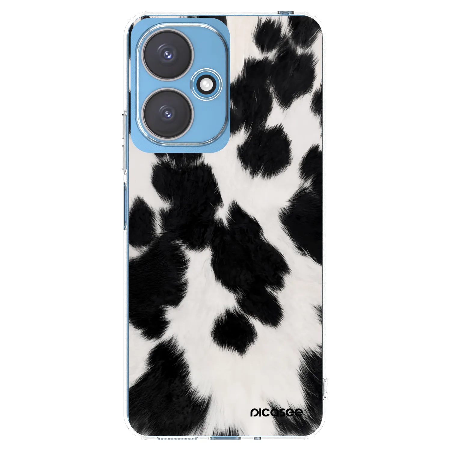 Picasee Xiaomi Redmi 13C 5G Hülle - Transparentes Silikon - Black Moo