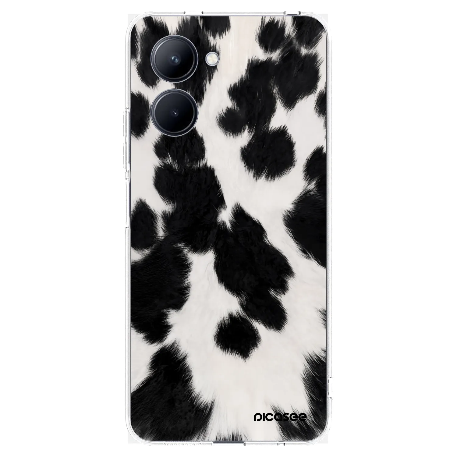 Picasee Realme C33 (2023) Hülle - Transparentes Silikon - Black Moo
