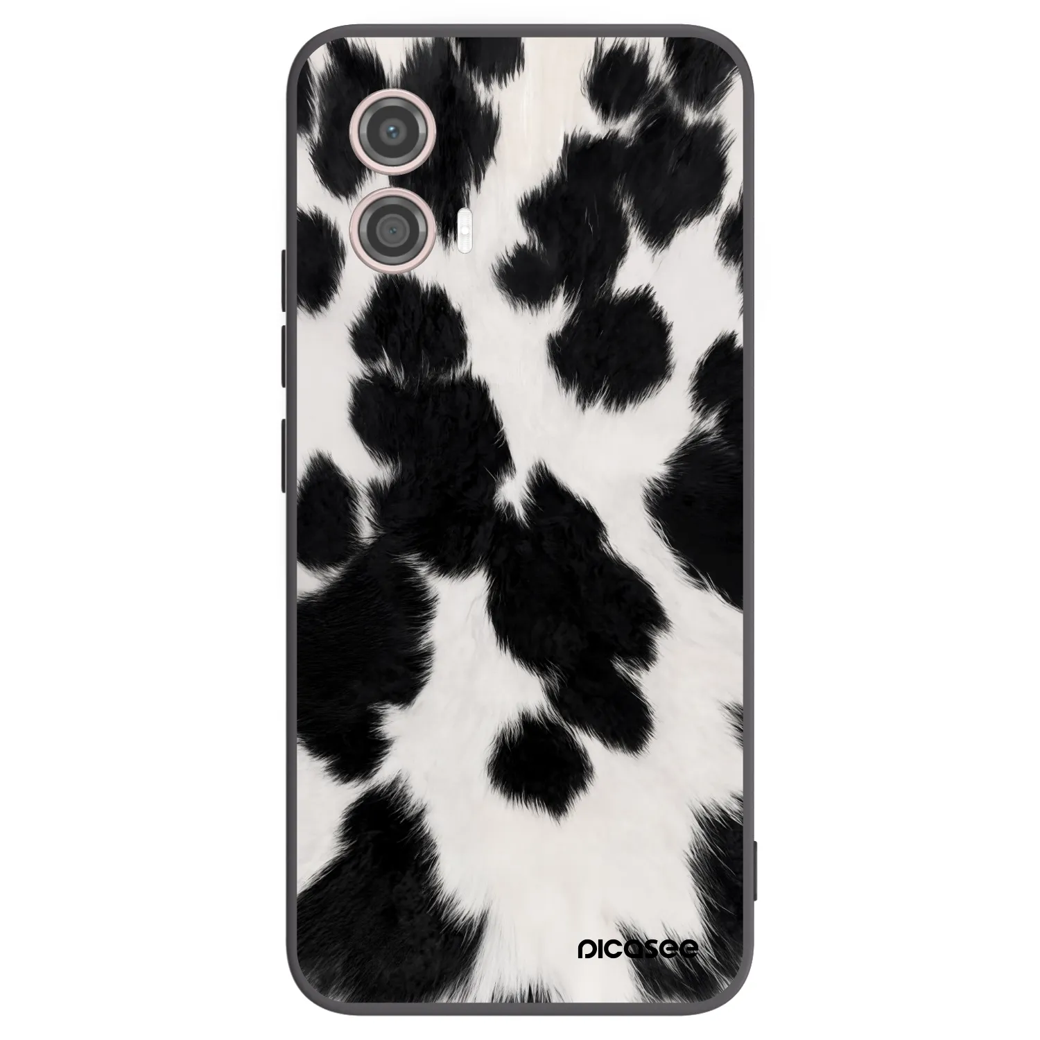 Picasee Motorola Moto G53 5G Hülle - Schwarzes Silikon - Black Moo