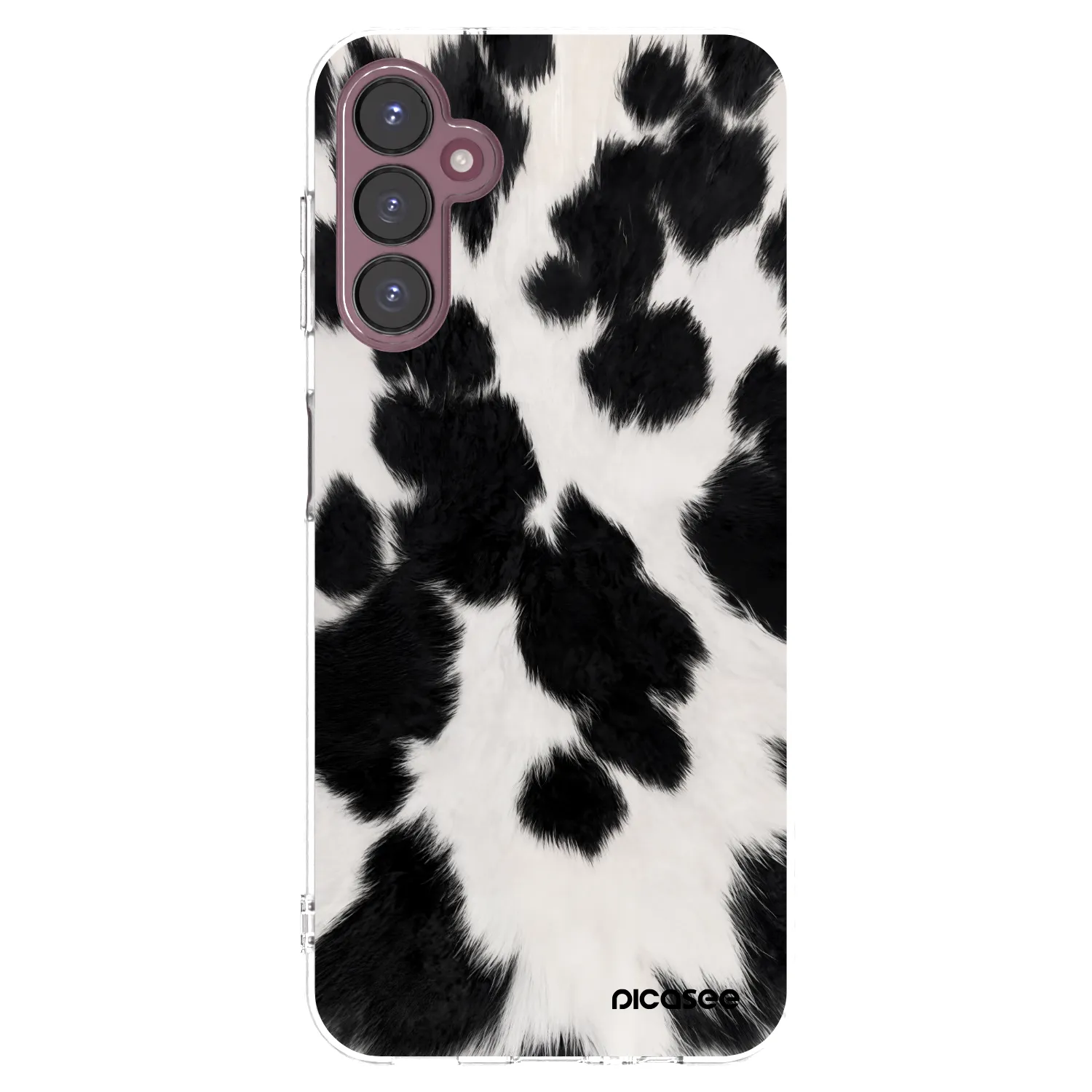 Picasee Samsung Galaxy A05s A057G Hülle - Transparentes Silikon - Black Moo