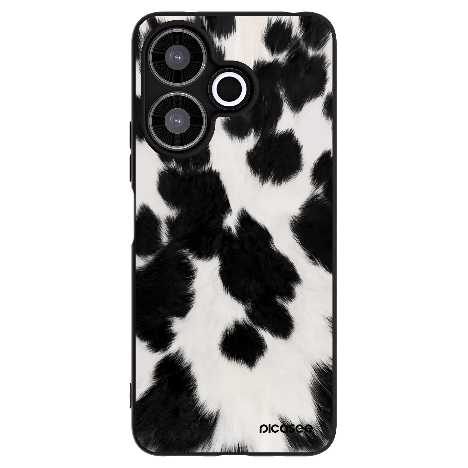 Picasee Xiaomi Redmi 13 4G Hülle - Schwarzes Silikon - Black Moo