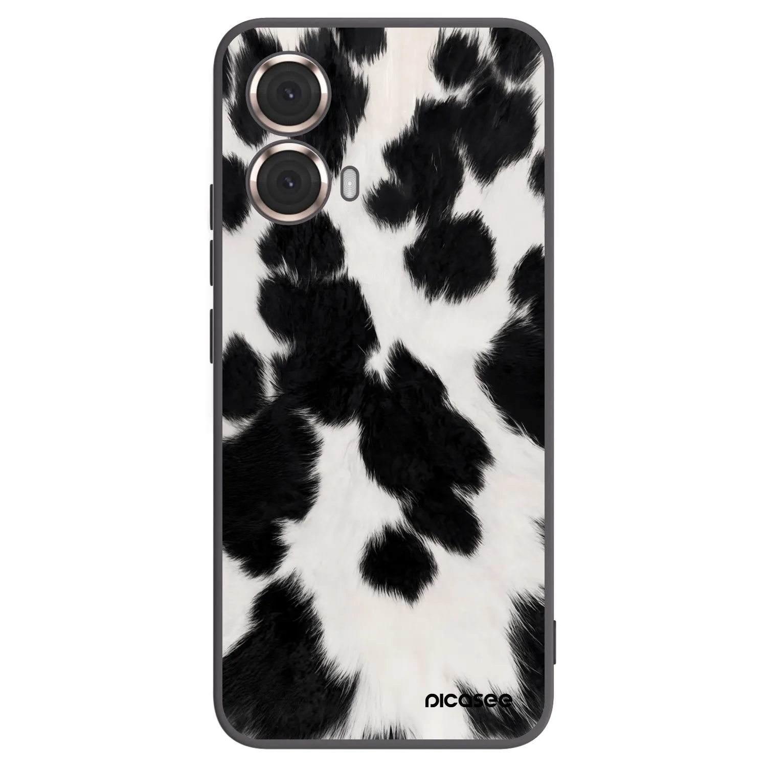 Picasee Motorola Moto G85 Hülle - Schwarzes Silikon - Black Moo