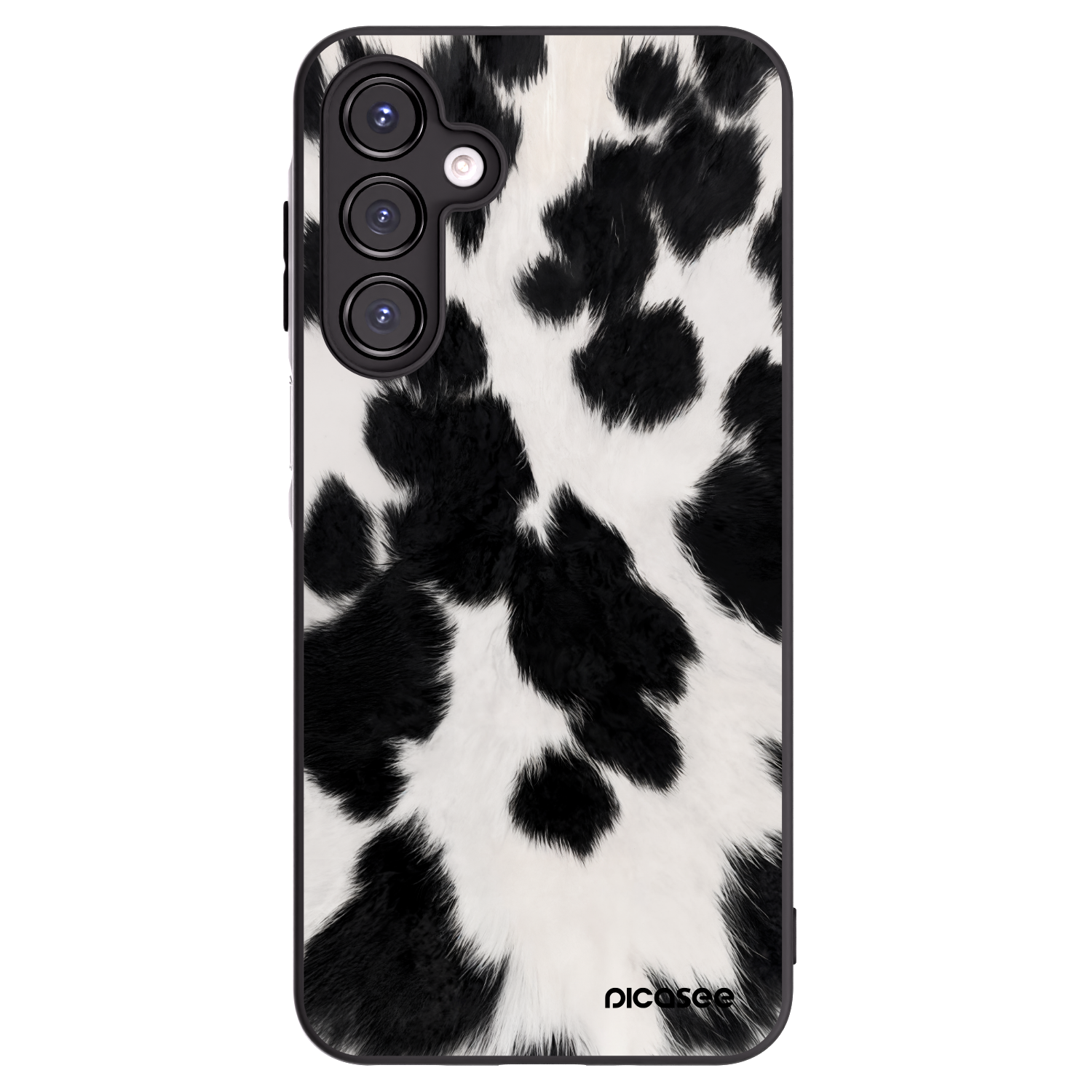 Picasee Samsung Galaxy A16 5G Hülle - Schwarzes Silikon - Black Moo