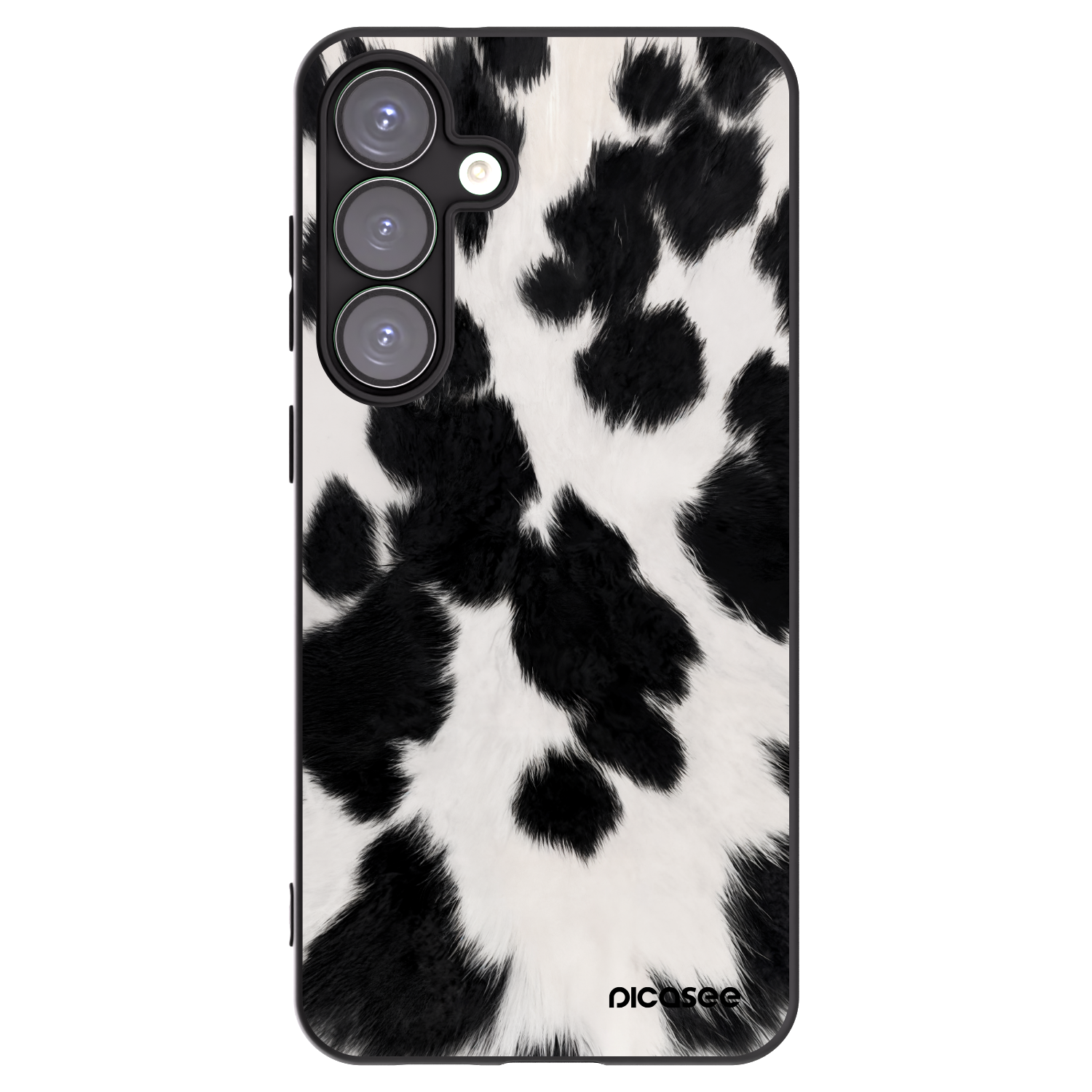 Picasee Samsung Galaxy S25+ 5G Hülle - Schwarzes Silikon - Black Moo
