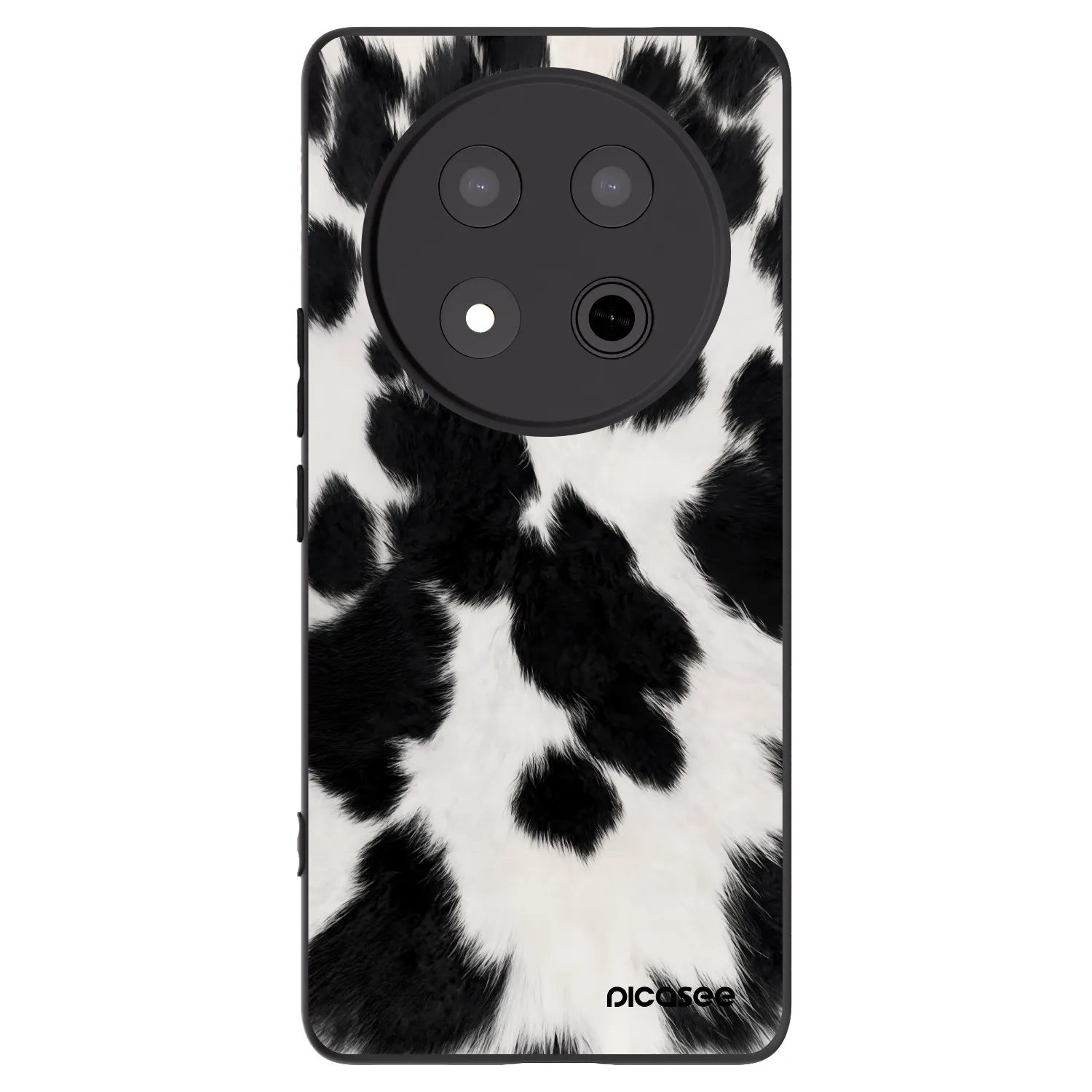 Picasee Honor Magic7 Lite 5G Hülle - Schwarzes Silikon - Black Moo