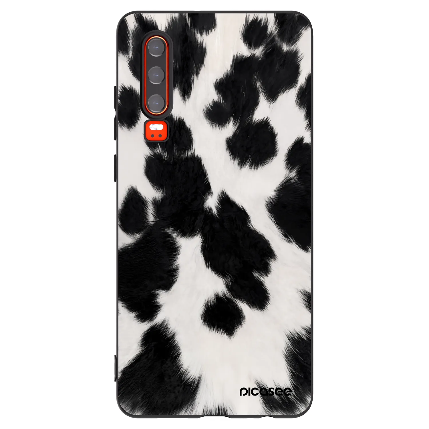 Picasee Huawei P30 Hülle - Schwarzes Silikon - Black Moo