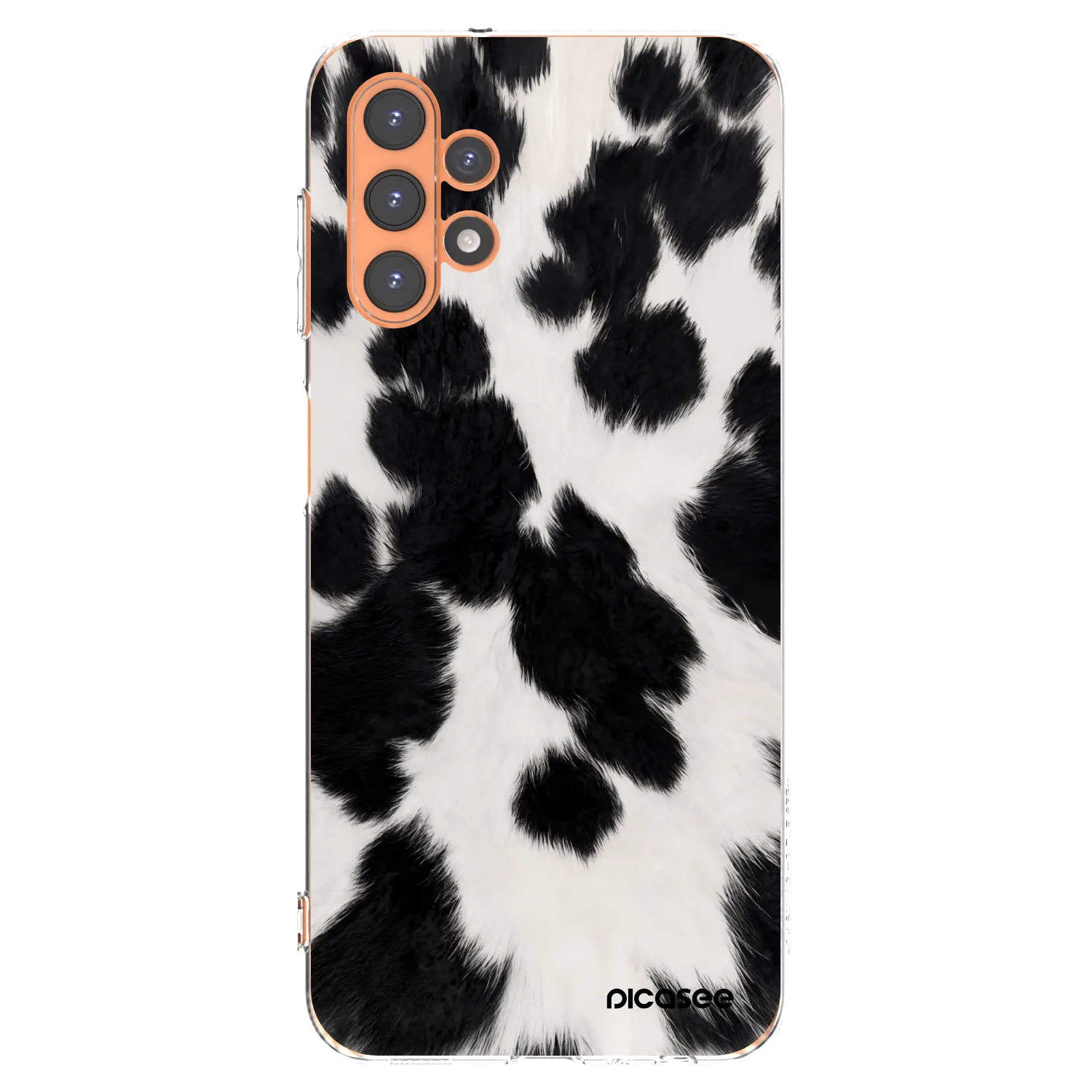 Picasee Samsung Galaxy A13 5G Hülle - Transparentes Silikon - Black Moo
