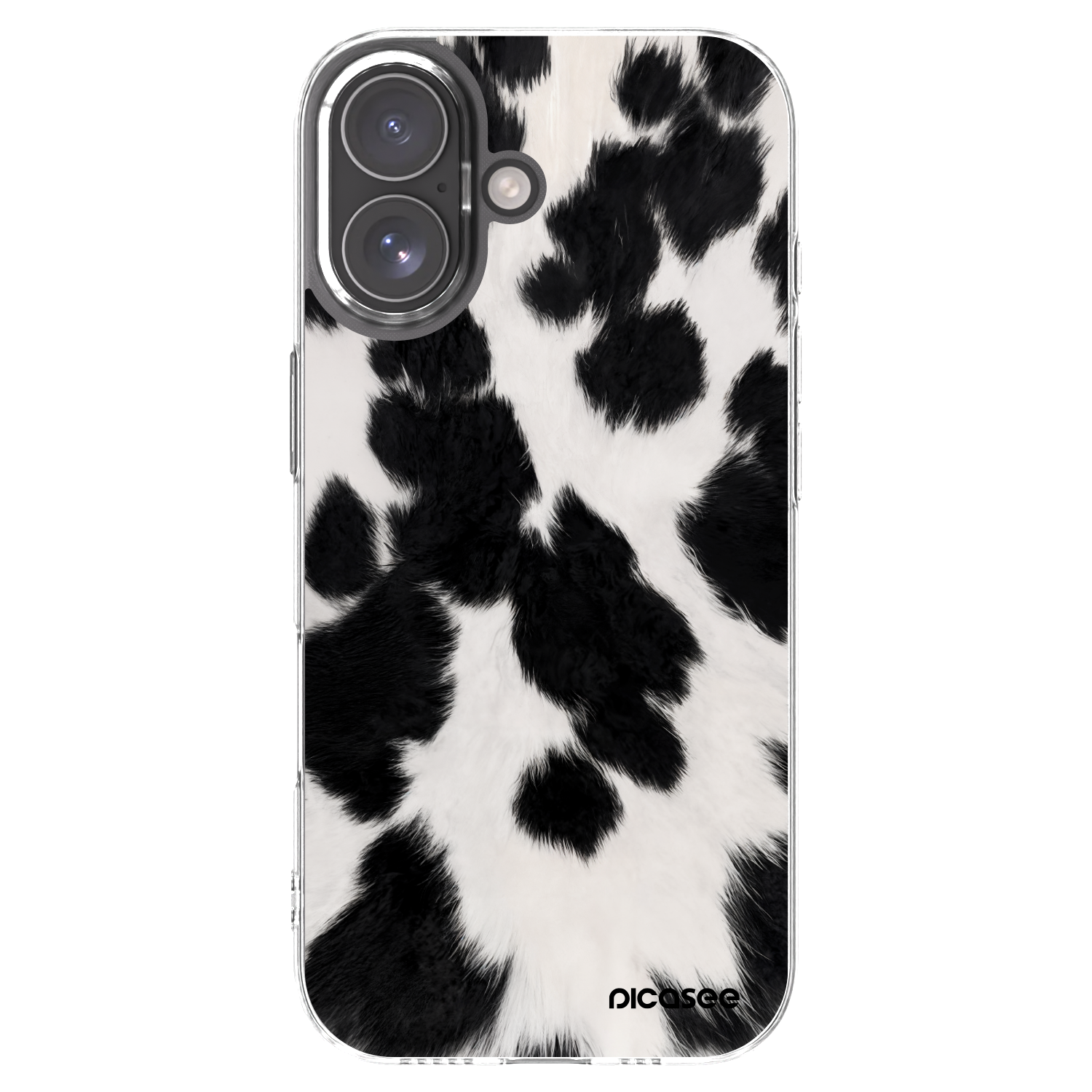 Picasee Apple iPhone 17 Hülle - Transparentes Silikon - Black Moo