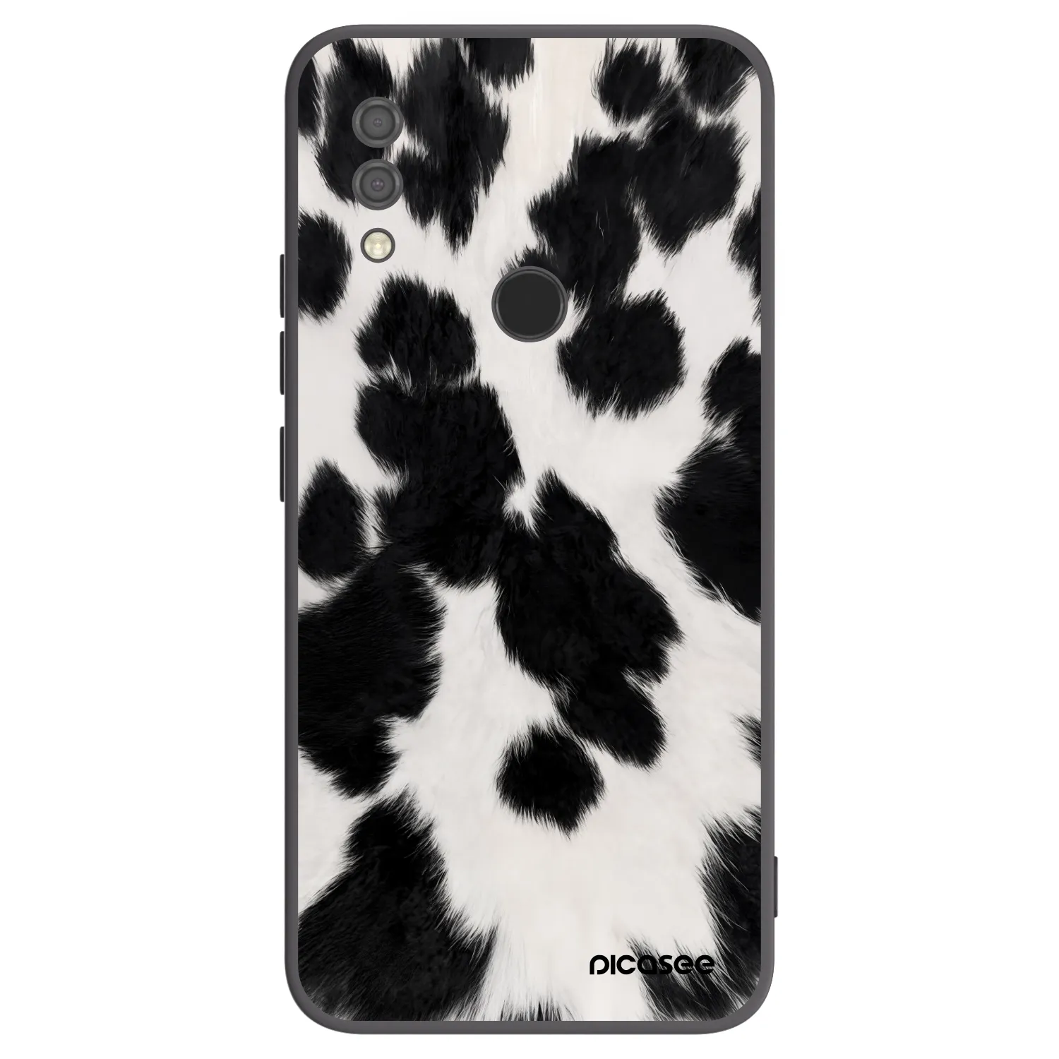 Picasee Xiaomi Redmi 7 Hülle - Schwarzes Silikon - Black Moo