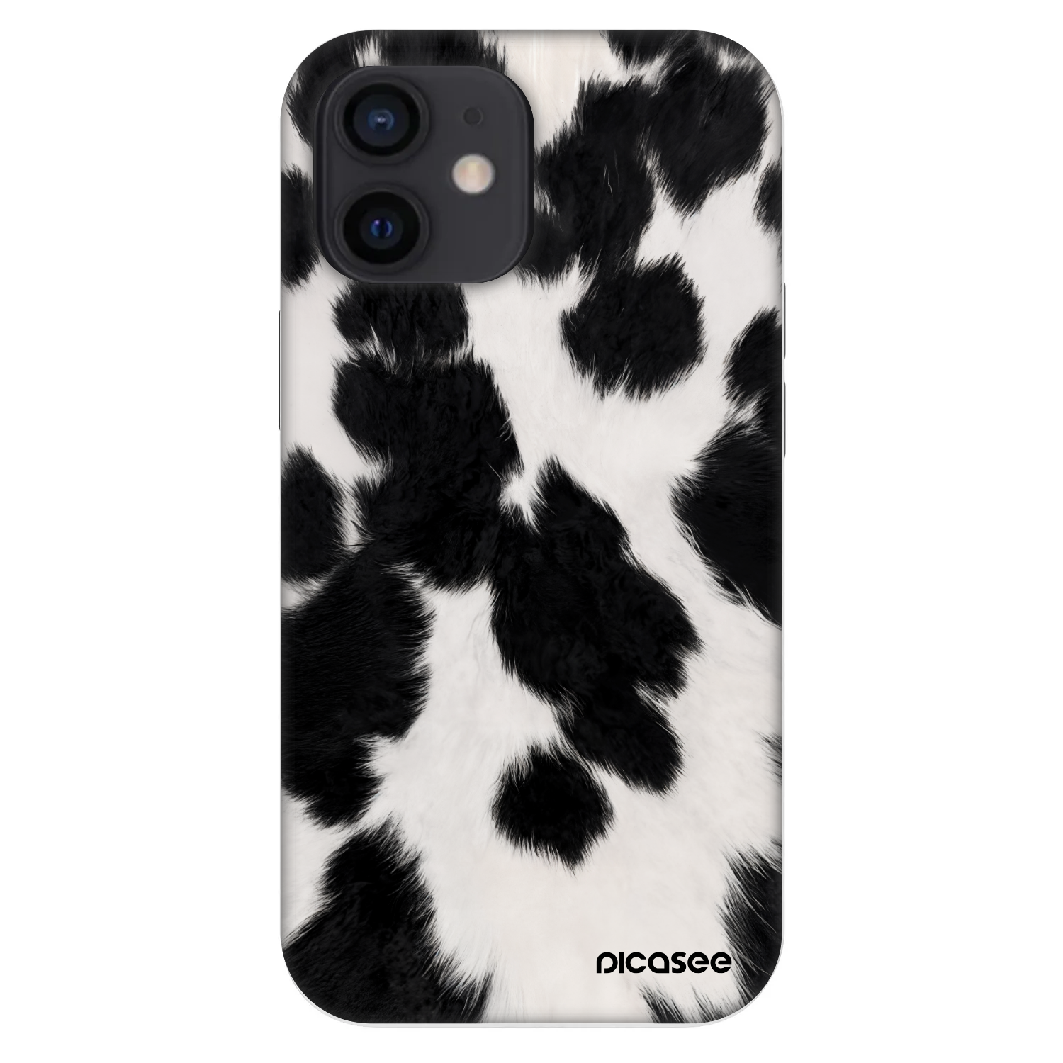 Picasee Fashion Case für Apple iPhone 12 mini - Black Moo
