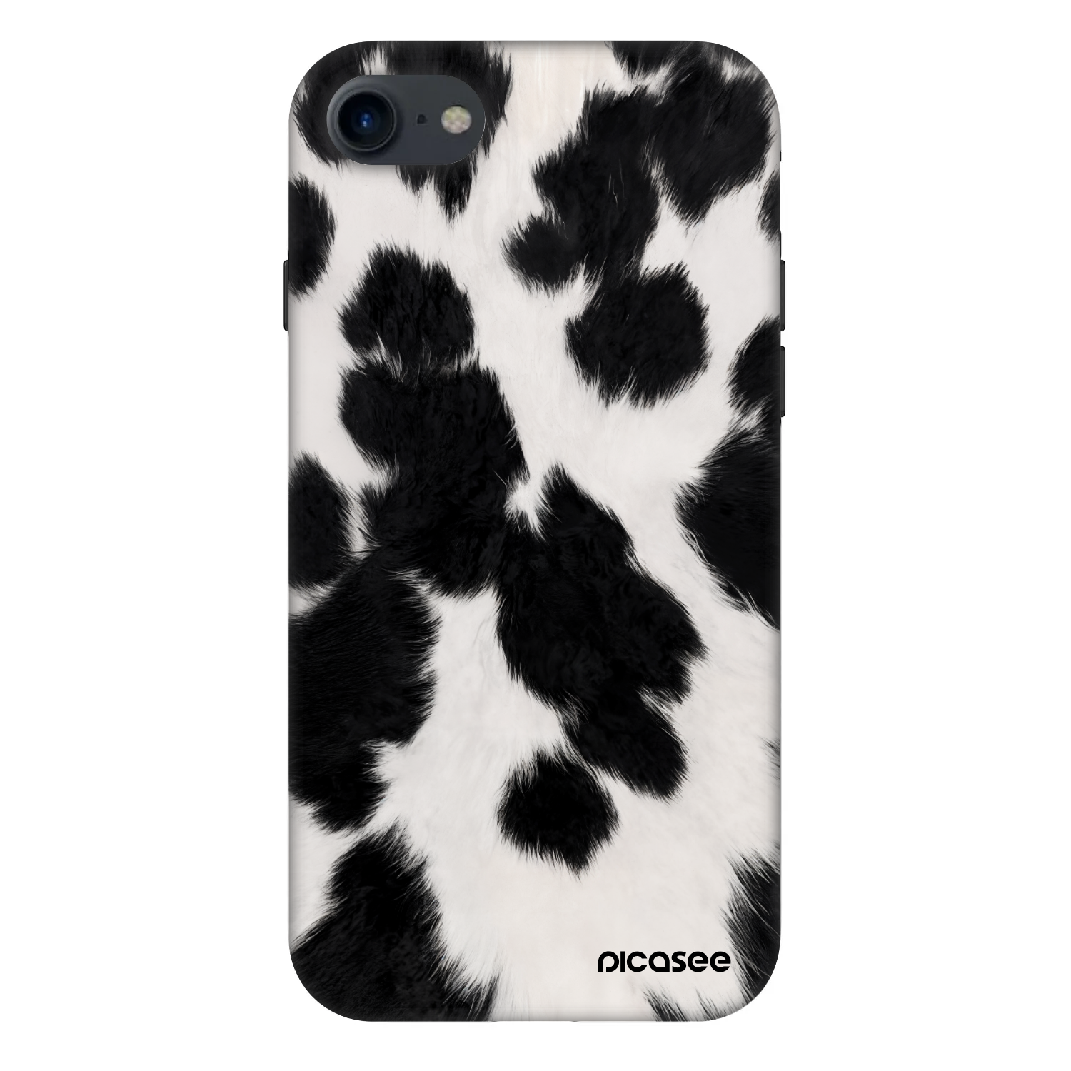 Picasee Fashion Case für Apple iPhone SE 2020 - Black Moo