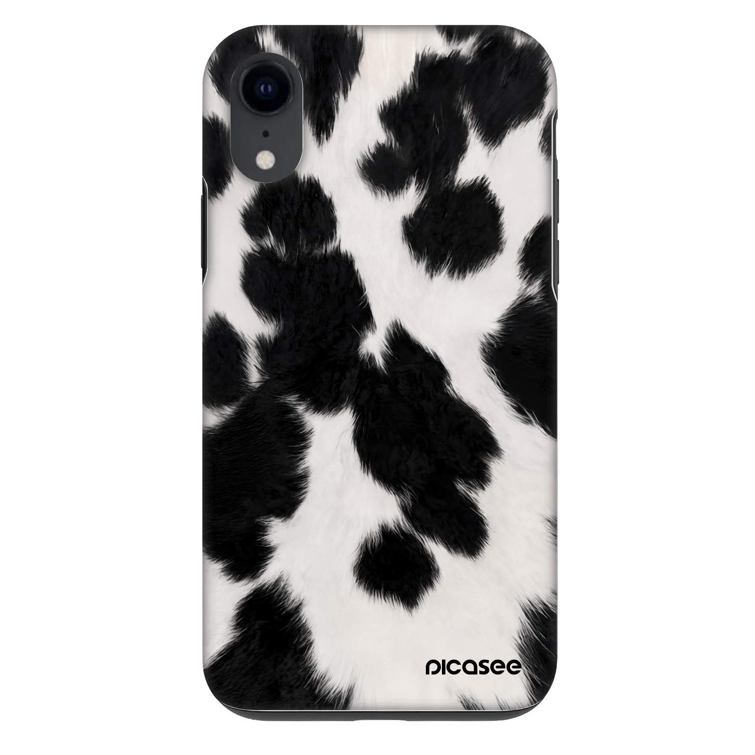 Picasee Fashion Case für Apple iPhone XR - Black Moo
