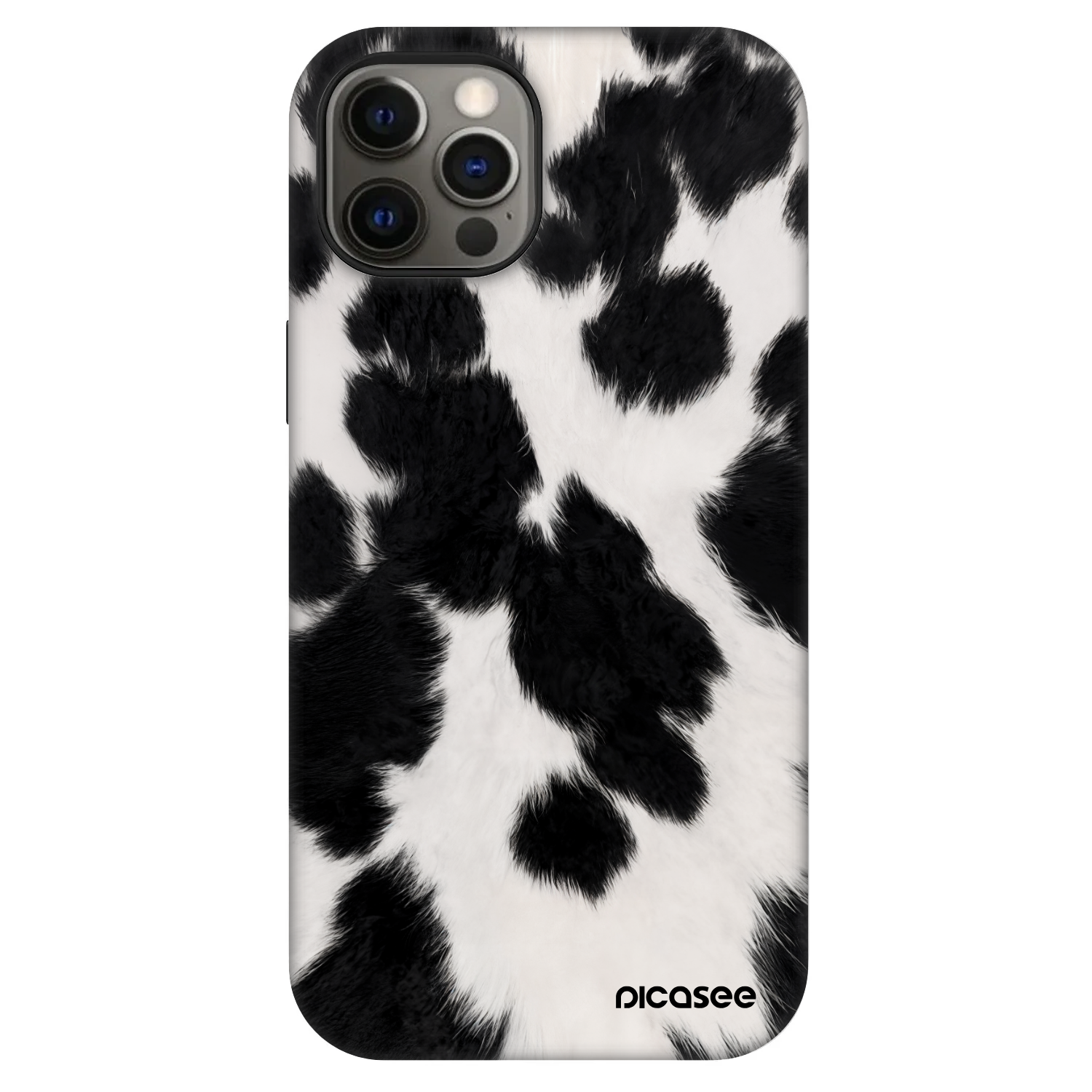 Picasee Fashion Case MagSafe für Apple iPhone 12 - Black Moo