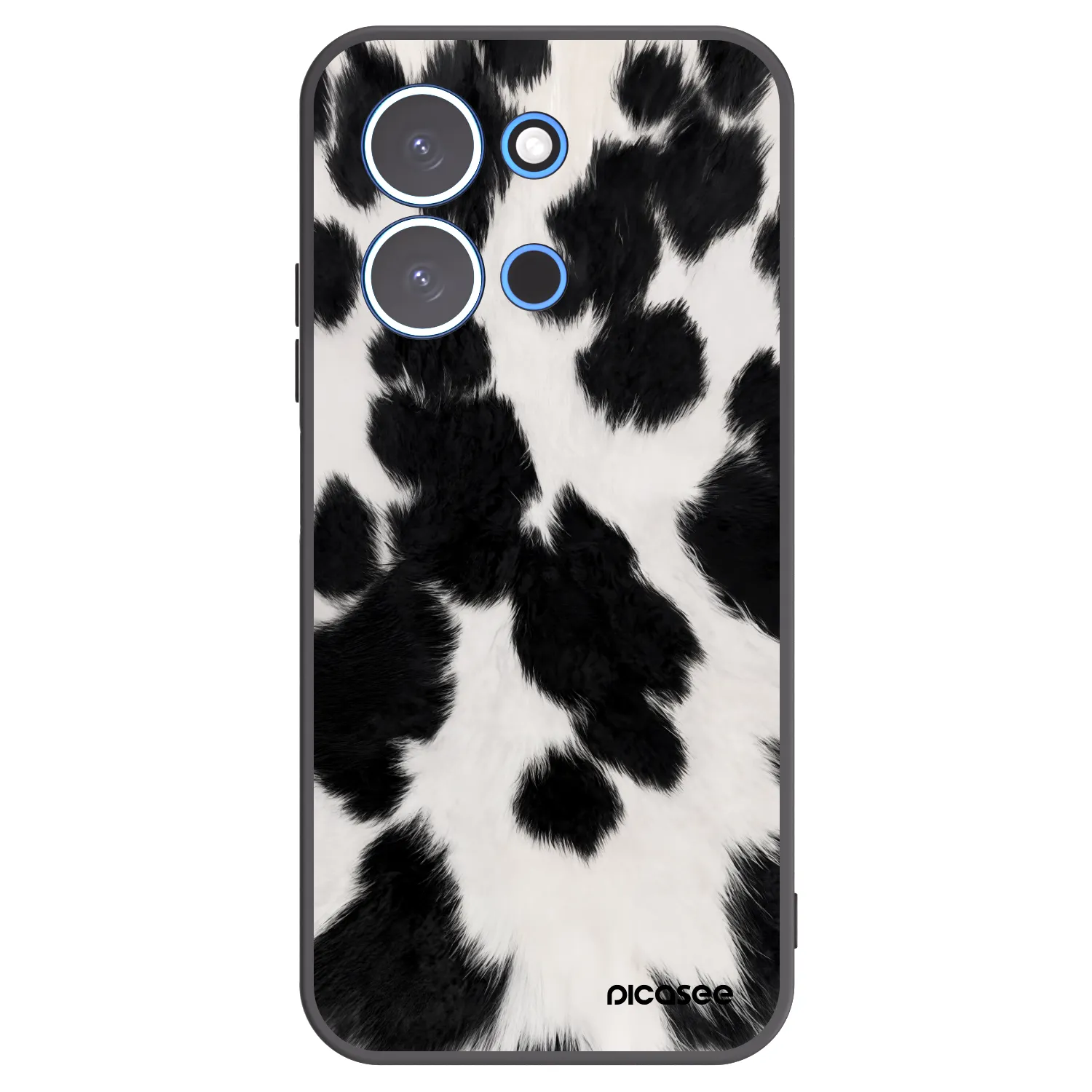 Picasee Xiaomi Redmi 15C 4G Hülle - Schwarzes Silikon - Black Moo