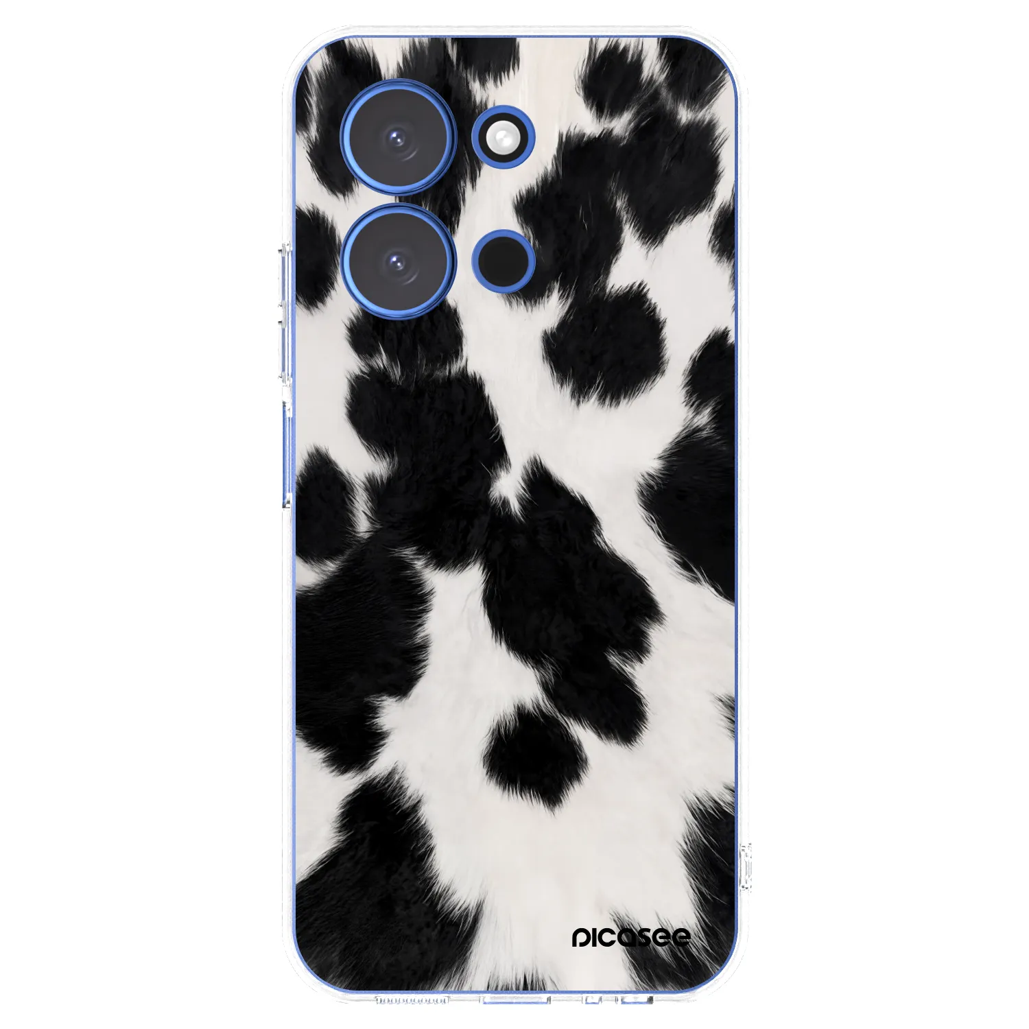 Picasee Xiaomi Redmi 15C 4G Hülle - Transparentes Silikon - Black Moo