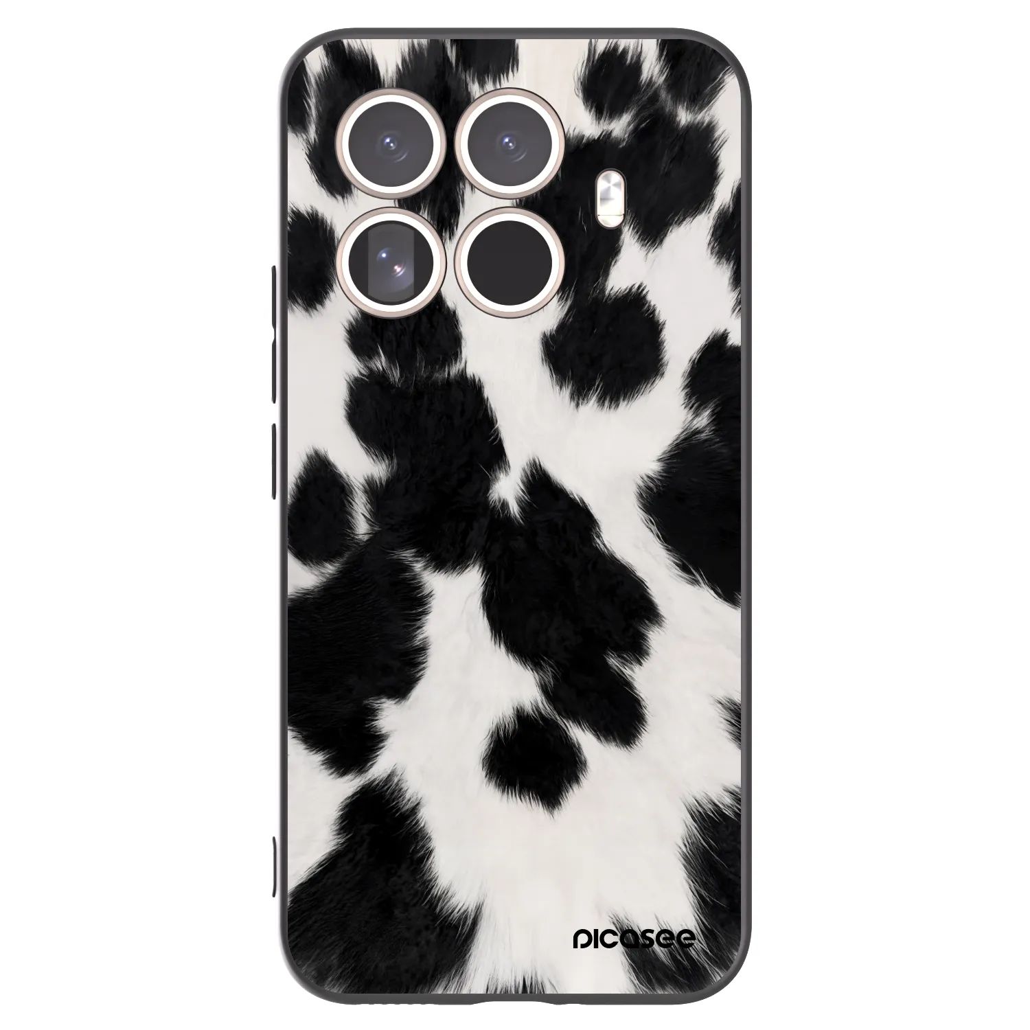 Picasee Xiaomi 15T Pro Hülle - Schwarzes Silikon - Black Moo