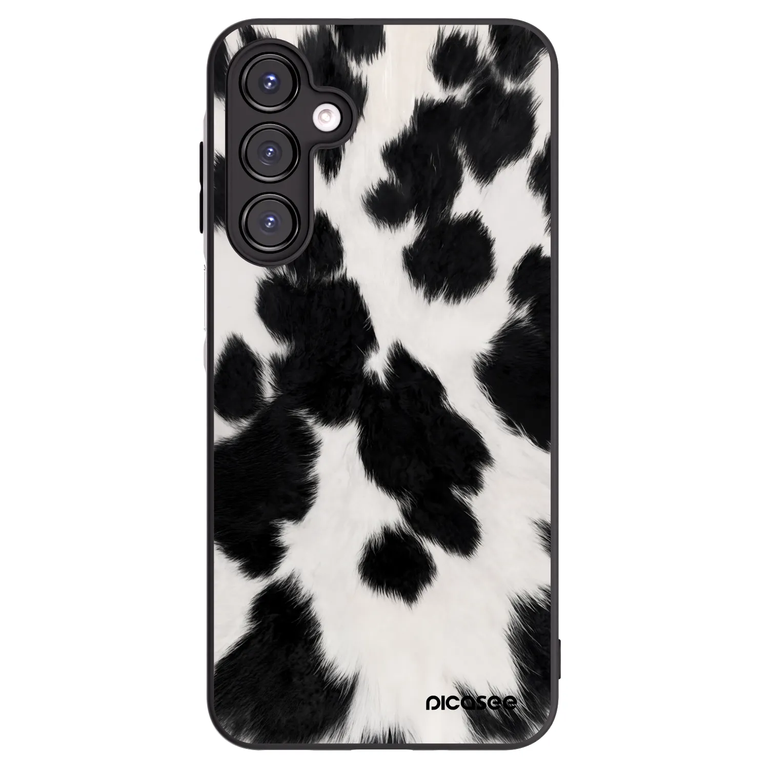 Picasee Samsung Galaxy A16 4G Hülle - Schwarzes Silikon - Black Moo