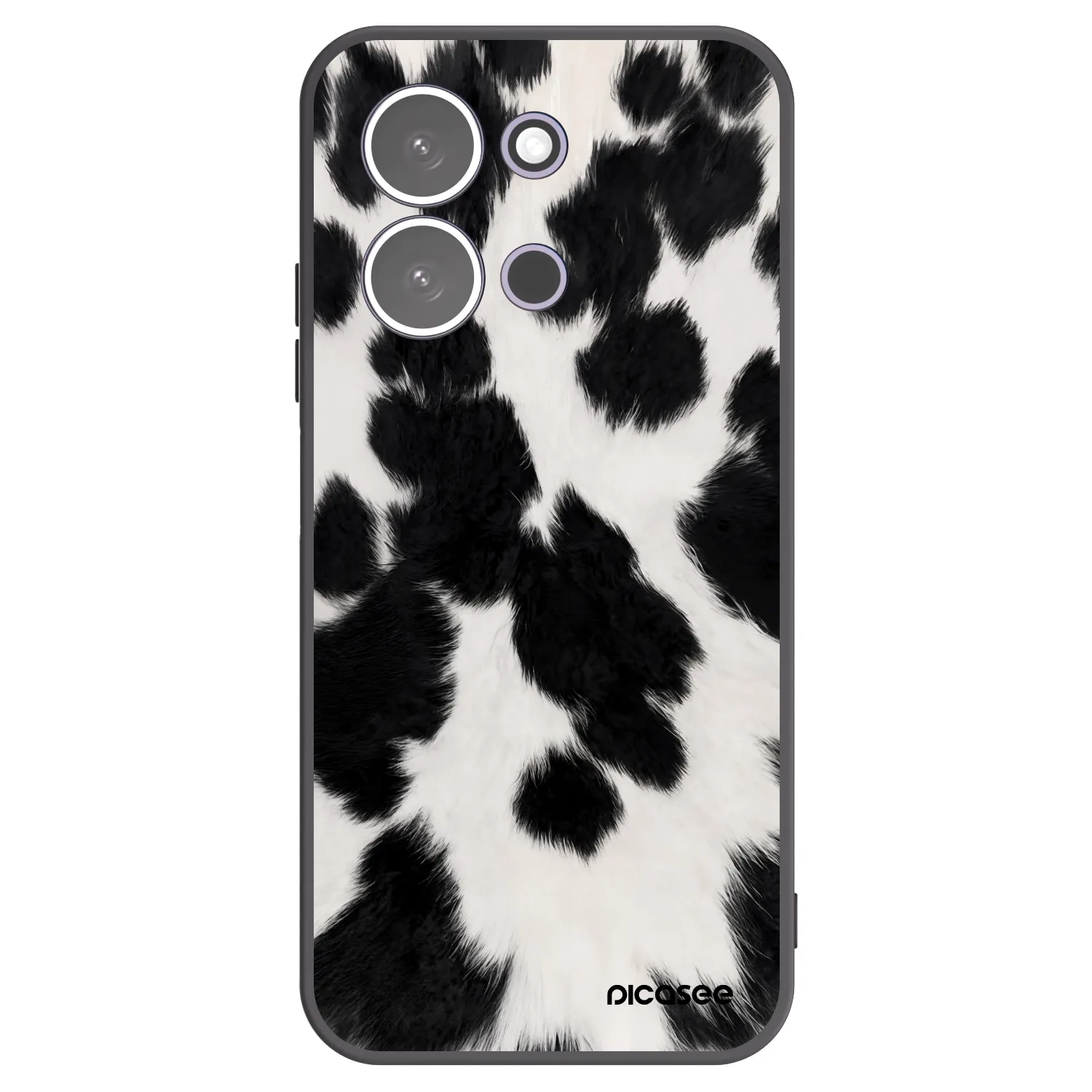 Picasee Xiaomi Redmi 15C 5G Hülle - Schwarzes Silikon - Black Moo