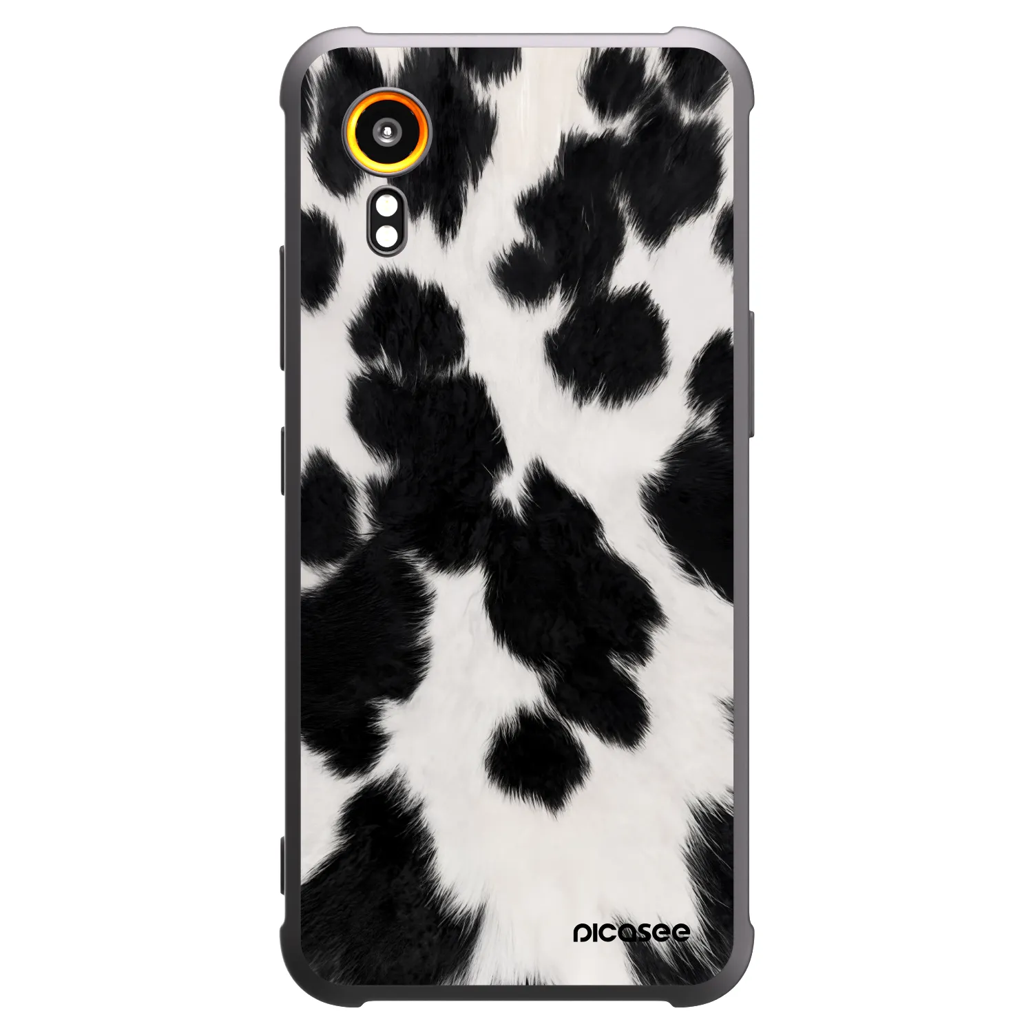 Picasee Samsung Galaxy Xcover 7 Hülle - Schwarzes Silikon - Black Moo